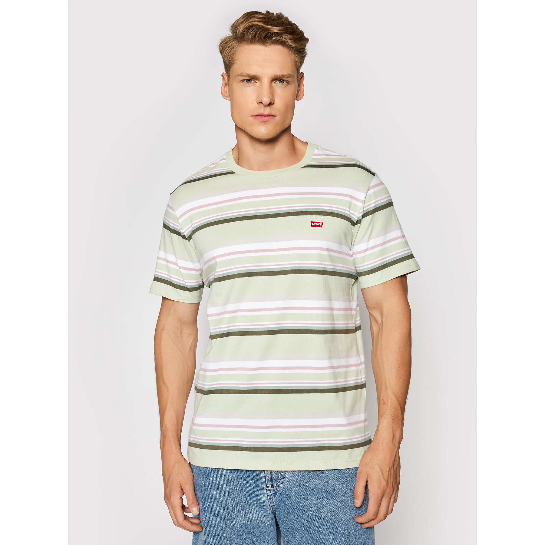 Levi's® Tricou Original Hm 56605-0098 Verde Standard Fit - Pled.ro