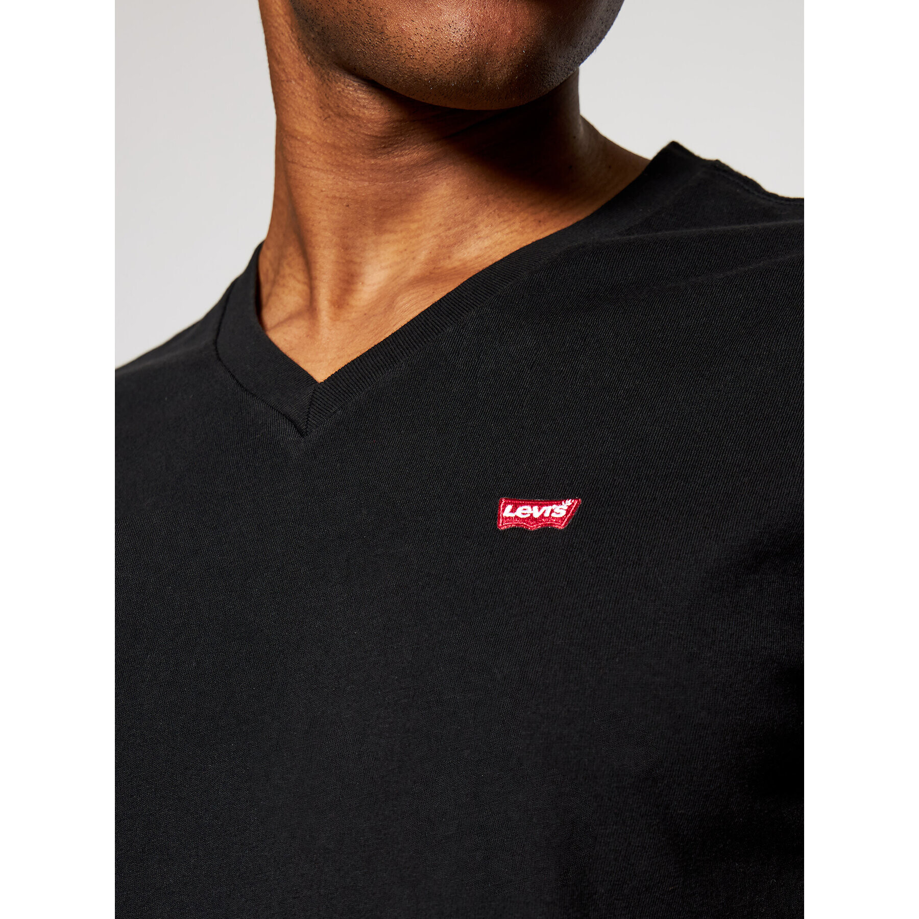 Levi's® Tricou Original Housemark Tee 85641-0001 Negru Standard Fit - Pled.ro