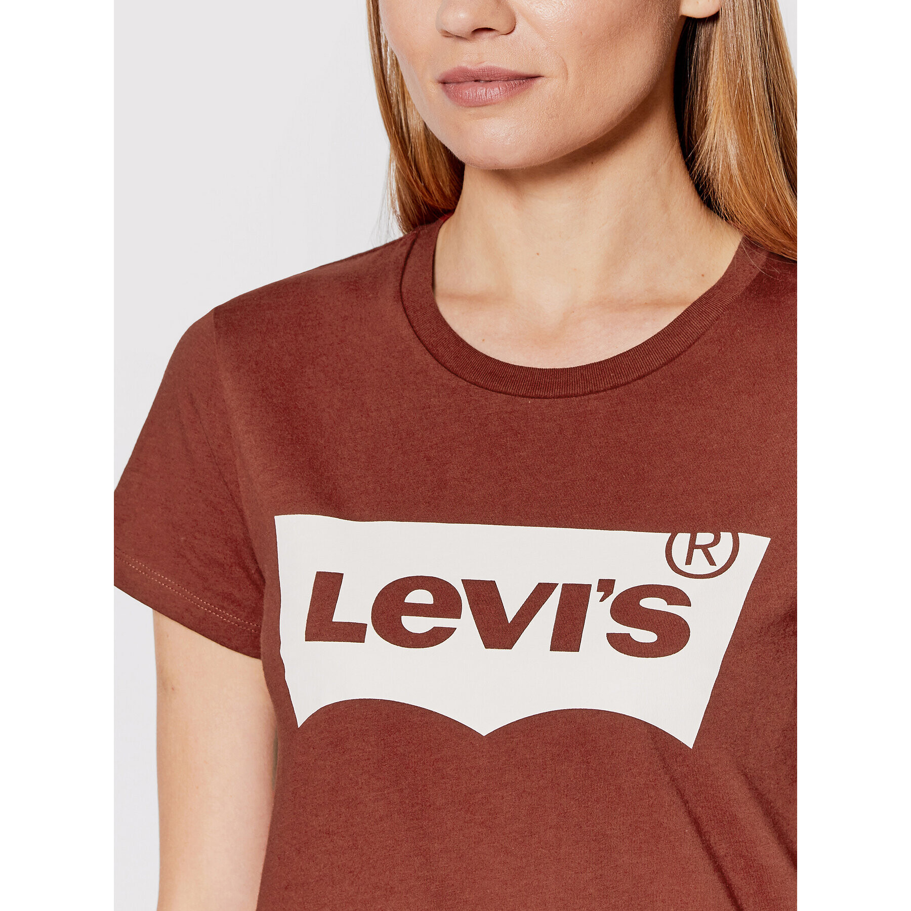 Levi's® Tricou Perfect 17369-1925 Maro Casual Fit - Pled.ro