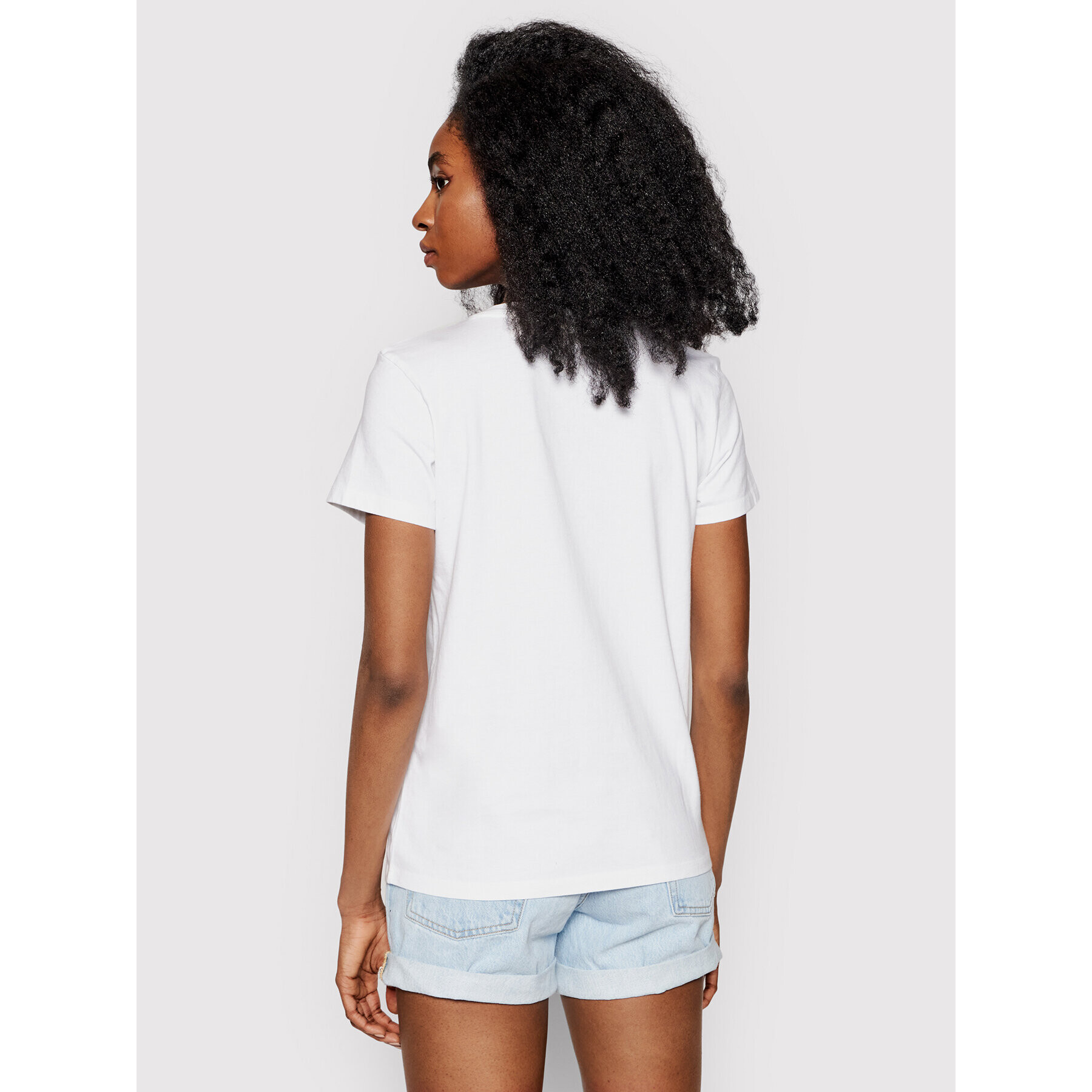 Levi's® Tricou Perfect V-Neck Tee 85341-0002 Alb Regular Fit - Pled.ro