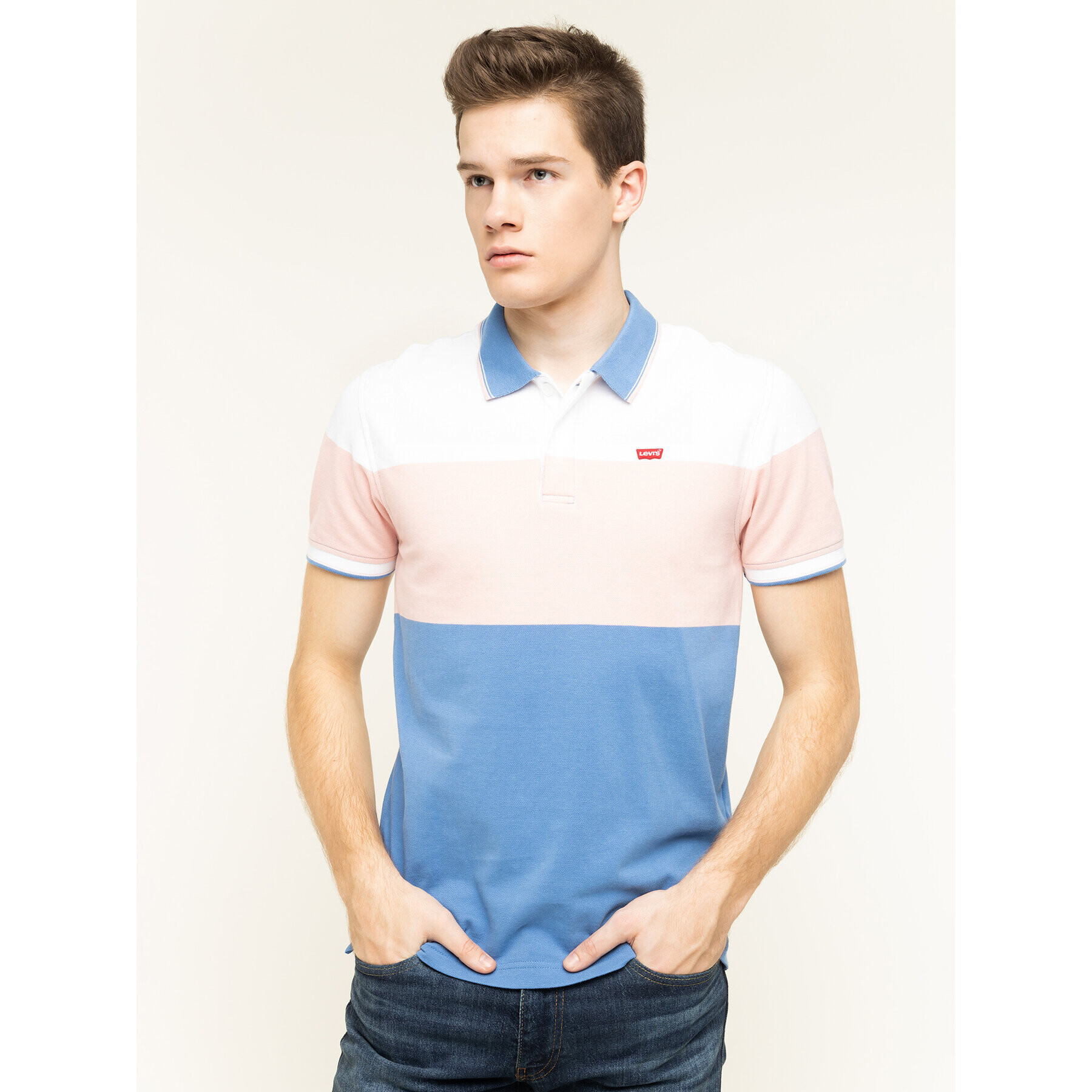 Levi's® Tricou polo 85633-0010 Colorat Regular Fit - Pled.ro