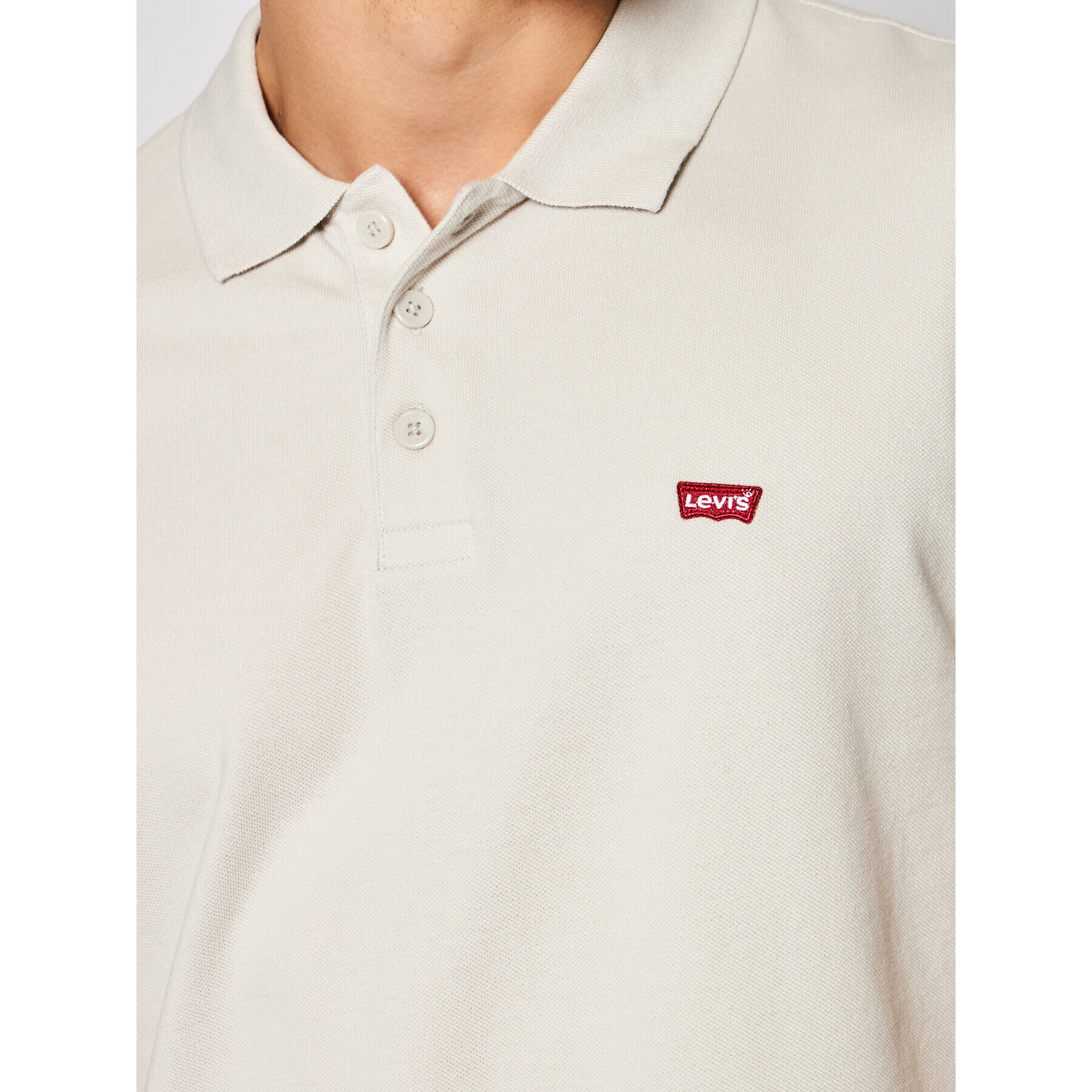 Levi's® Tricou polo Housemark 35959-0014 Gri Standard Fit - Pled.ro