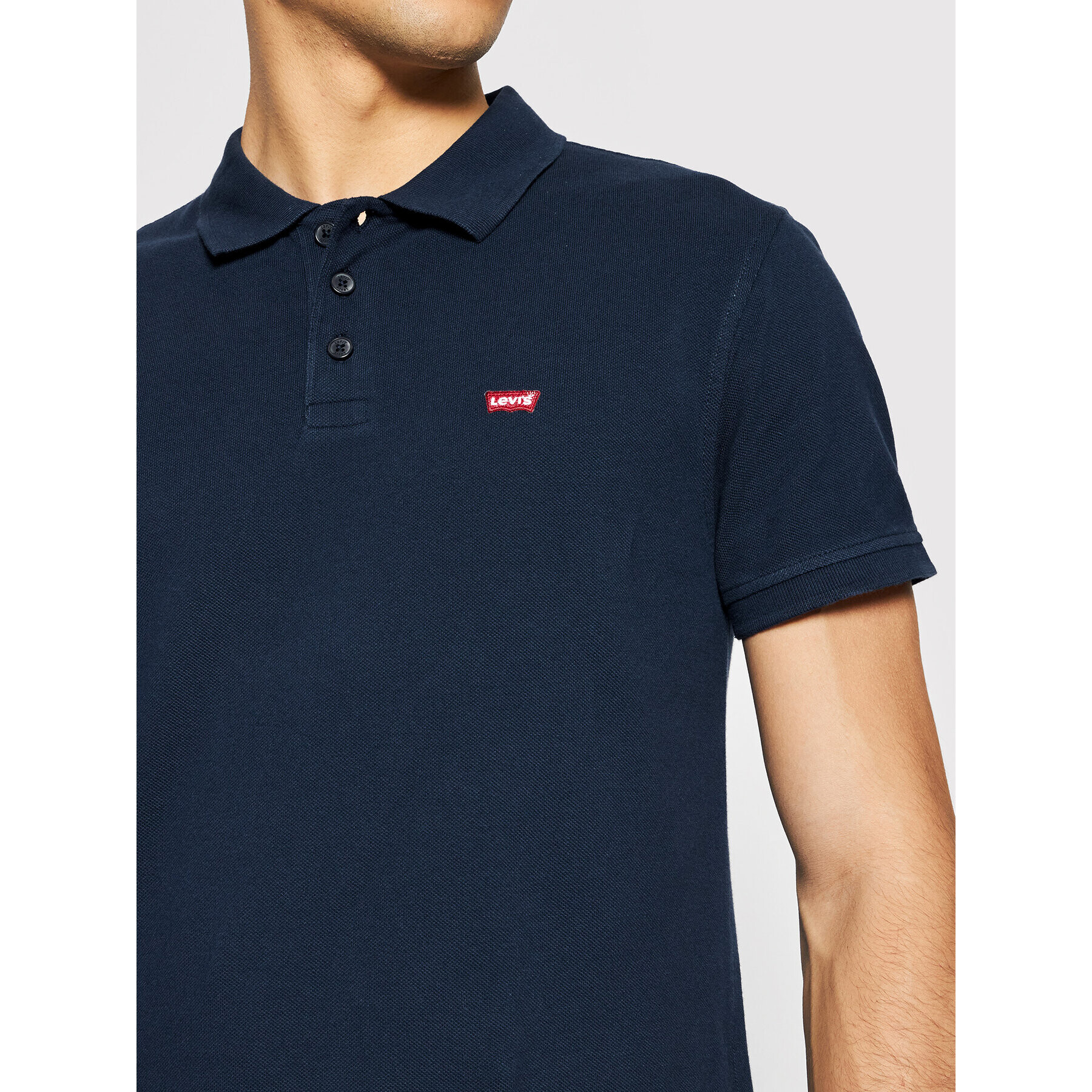 Levi's® Tricou polo Standard Housemarked 35883-0005 Bleumarin Regular Fit - Pled.ro