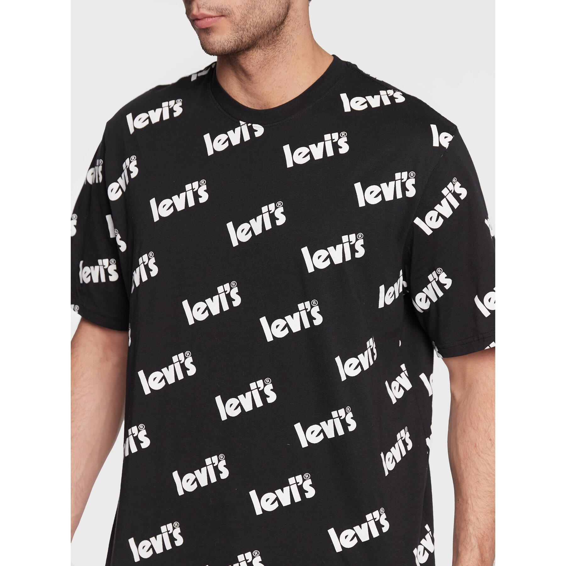 Levi's® Tricou Poster 16143-0697 Negru Relaxed Fit - Pled.ro