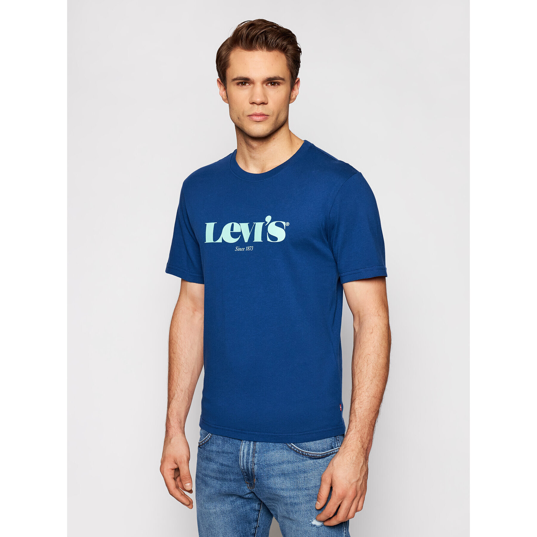 Levi's® Tricou Tee 16143-0127 Bleumarin Relaxed Fit - Pled.ro