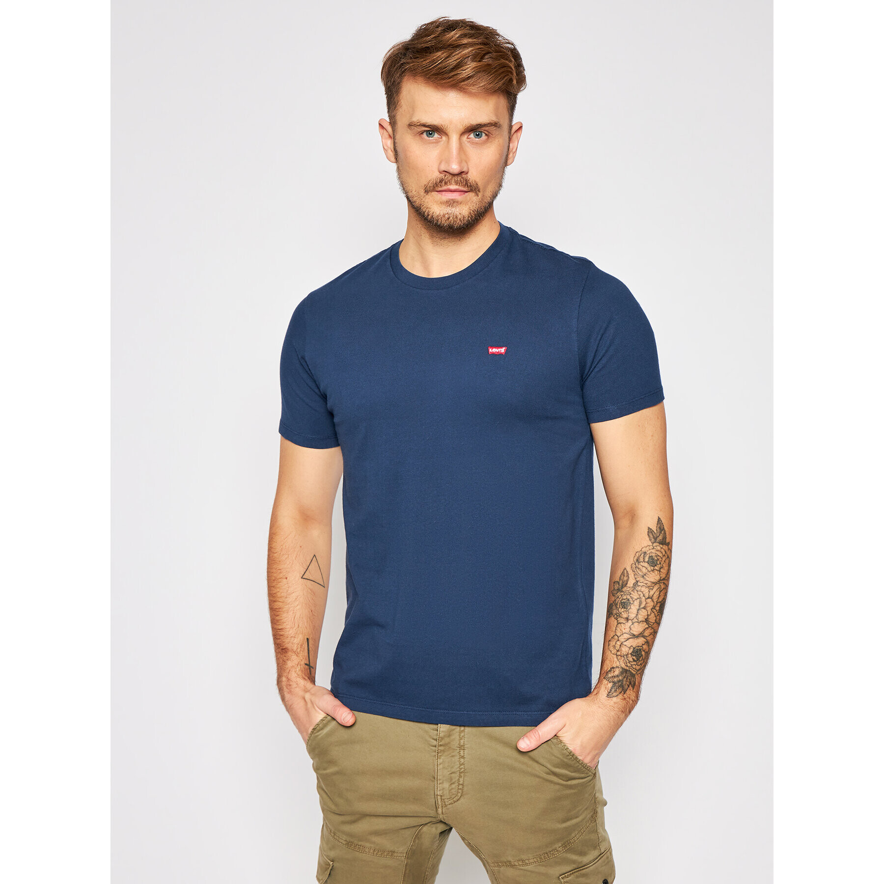 Levi's® Tricou The Original 56605-0017 Bleumarin Regular Fit - Pled.ro