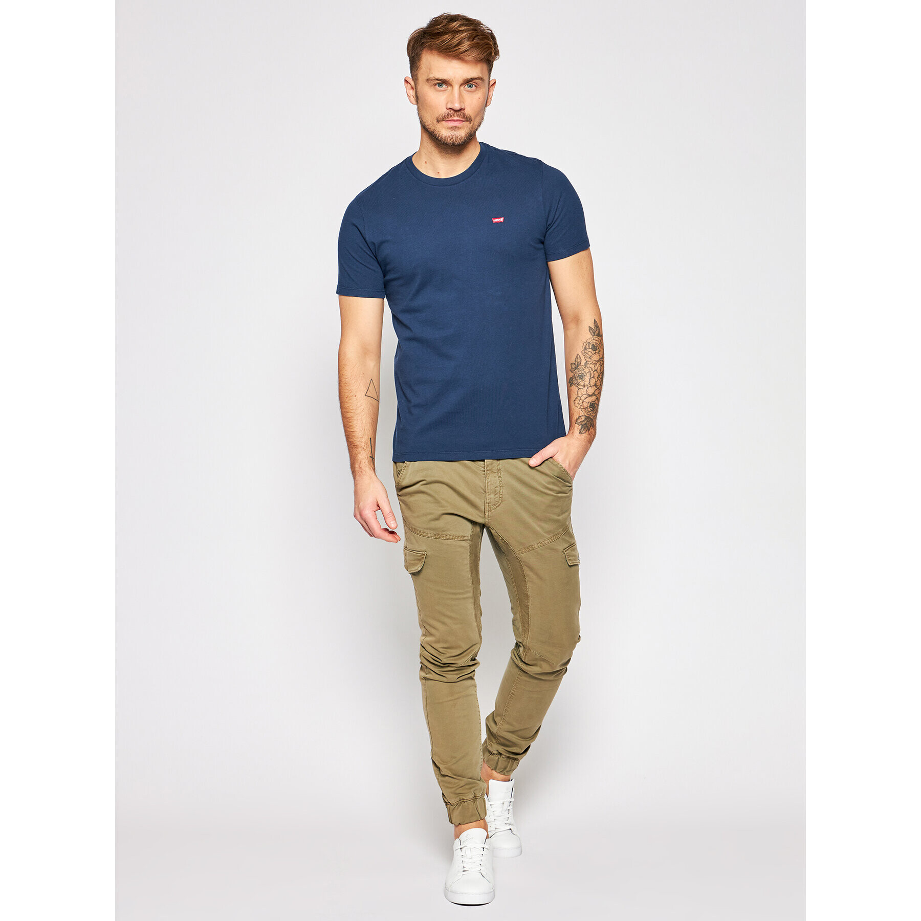 Levi's® Tricou The Original 56605-0017 Bleumarin Regular Fit - Pled.ro