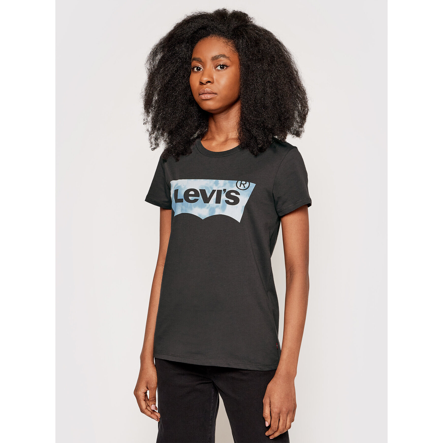 Levi's® Tricou The Perfect 17369-1638 Negru Regular Fit - Pled.ro