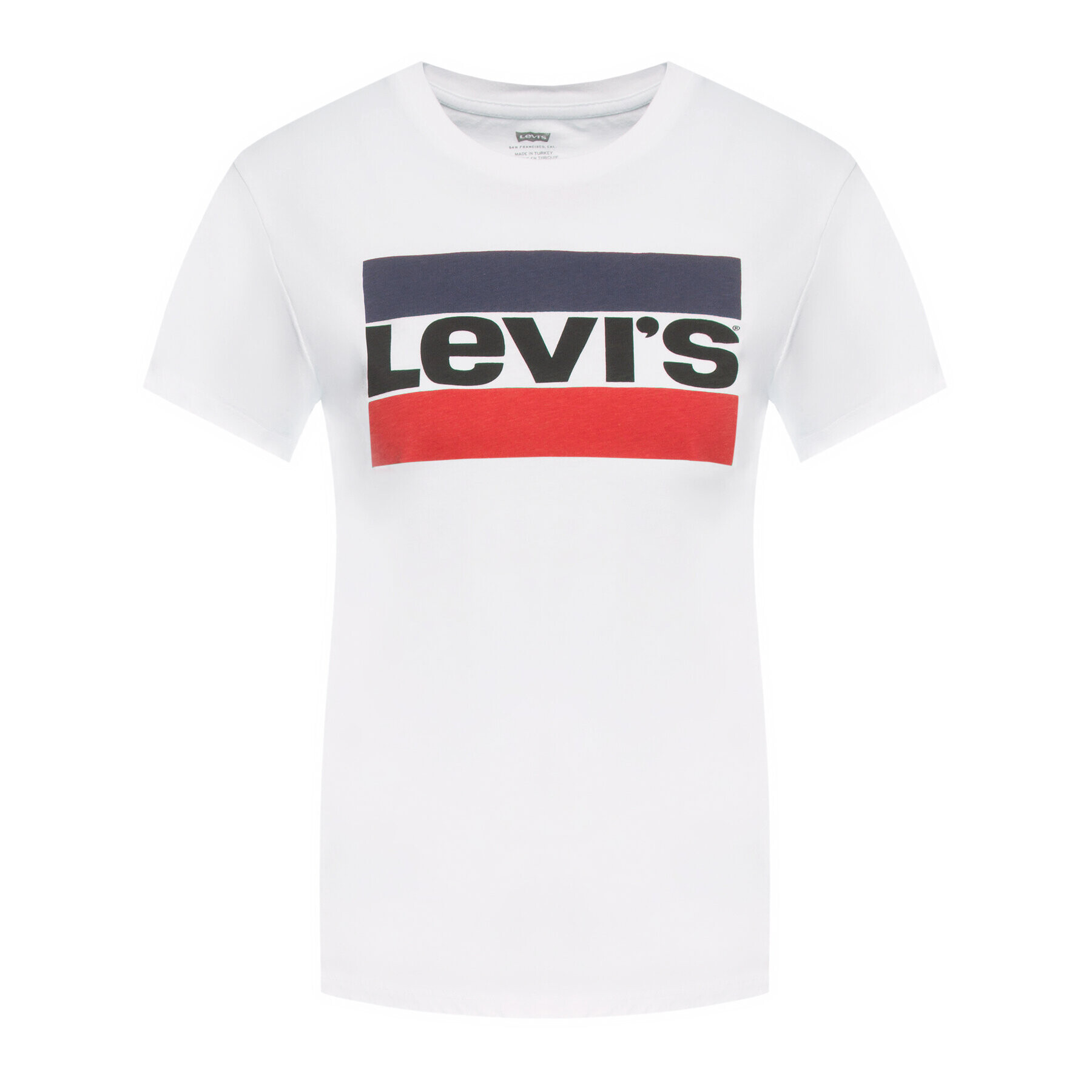 Levi's® Tricou The Perfect Graphic Tee 17369-0297 Alb Regular Fit - Pled.ro