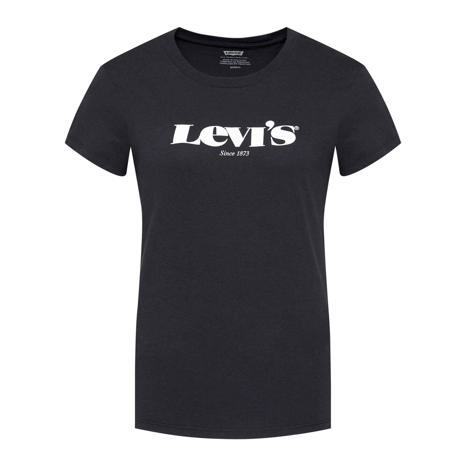 Levi's® Tricou The Perfect Tee 17369 Negru Regular Fit - Pled.ro