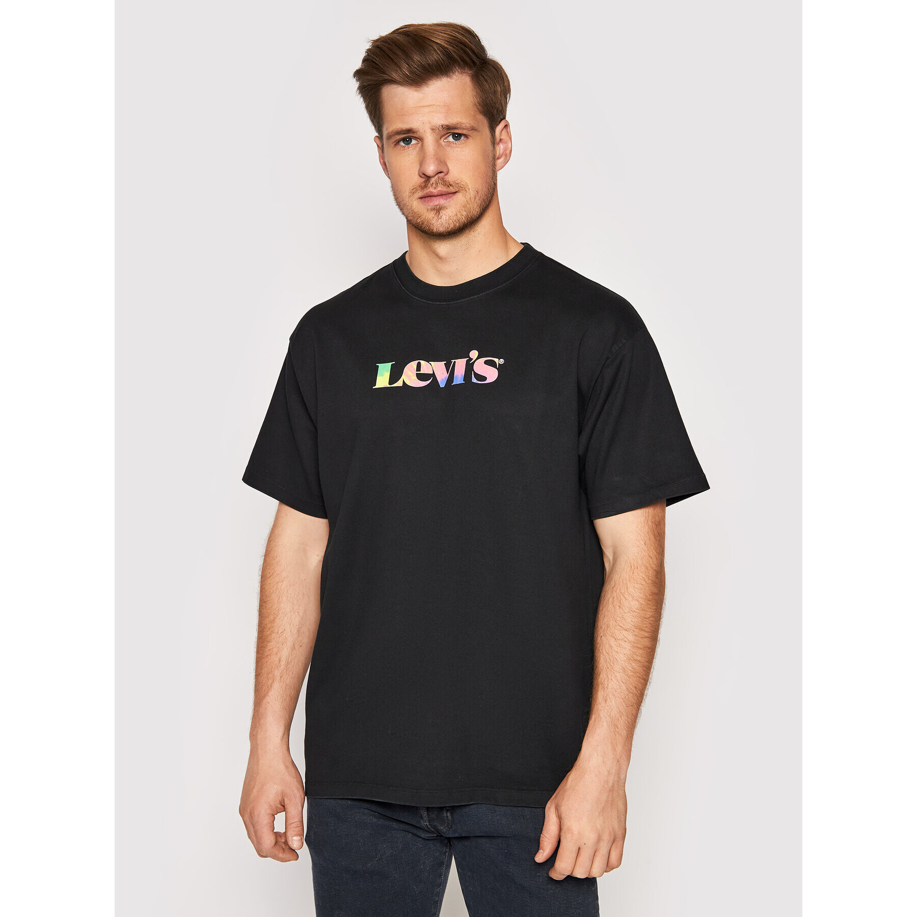 Levi's® Tricou Vinatge 87373-0015 Negru Relaxed Fit - Pled.ro