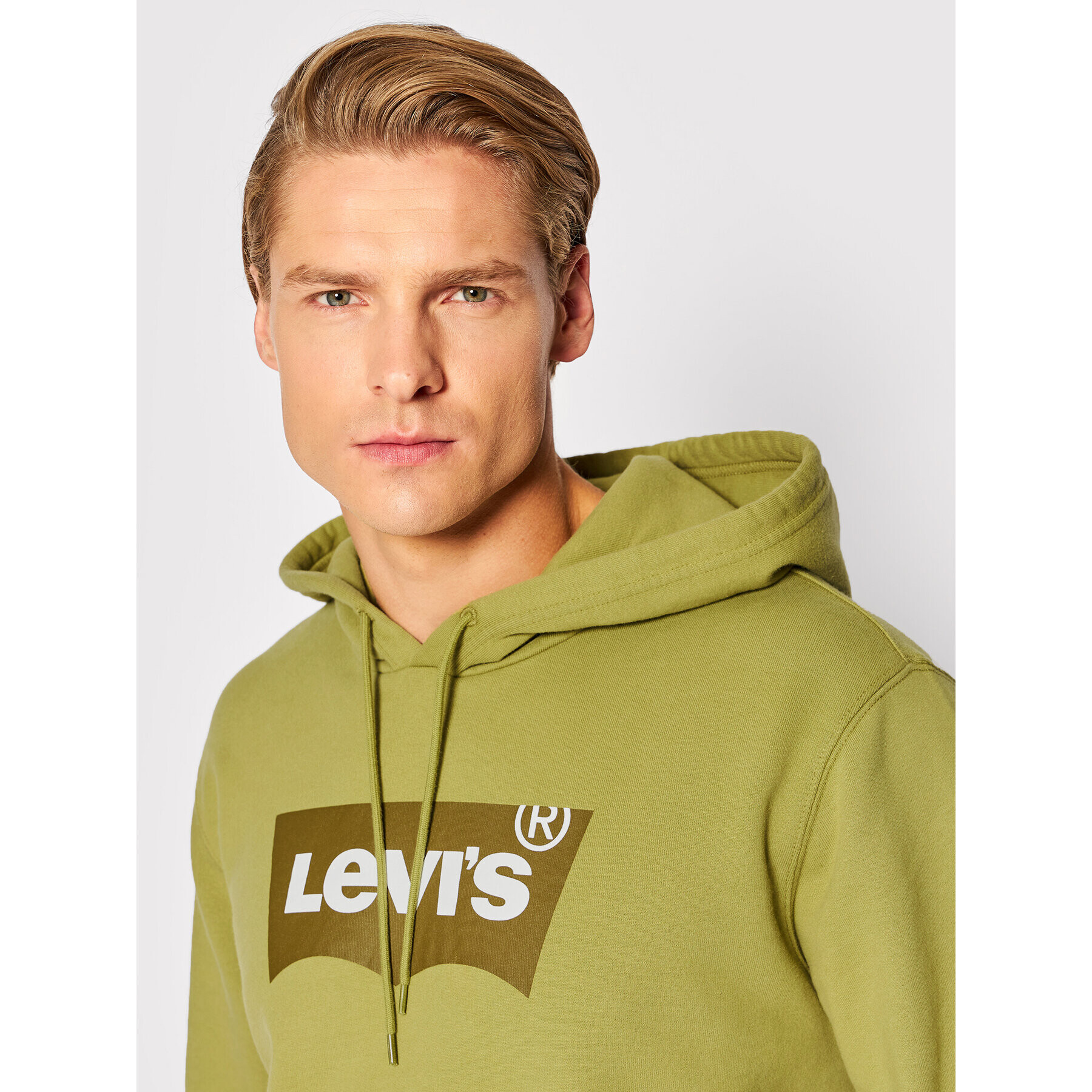 Levi's® Bluză Graphic 38424-0019 Verde Regular Fit - Pled.ro