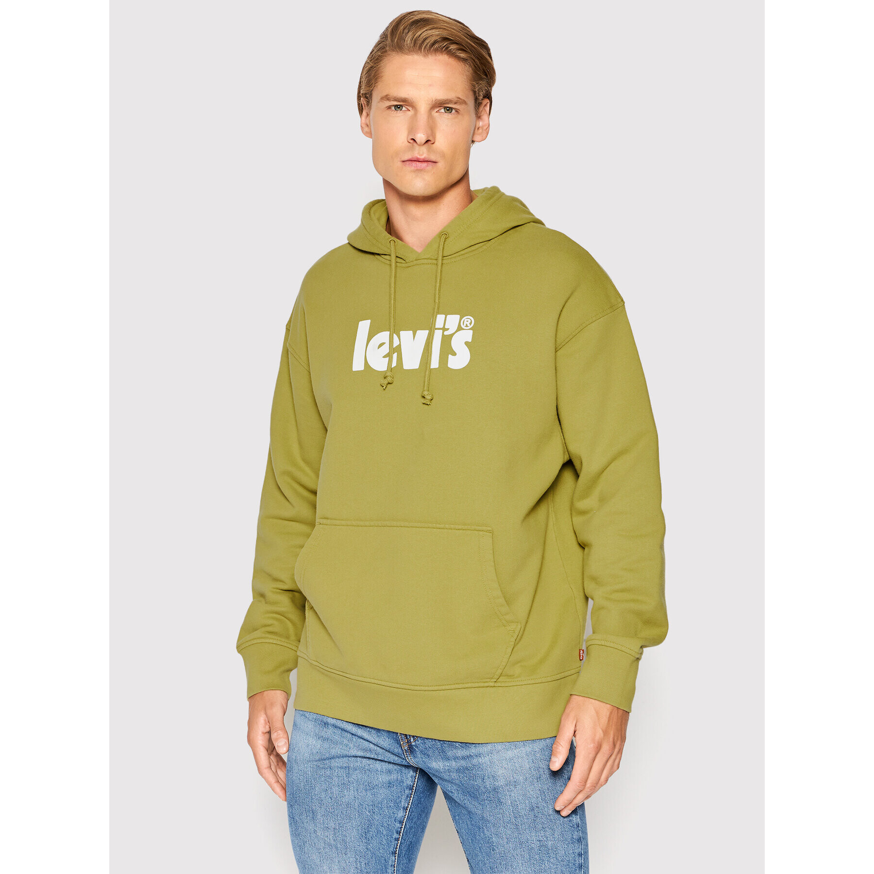 Levi's® Bluză Graphic 38479-0111 Verde Regular Fit - Pled.ro