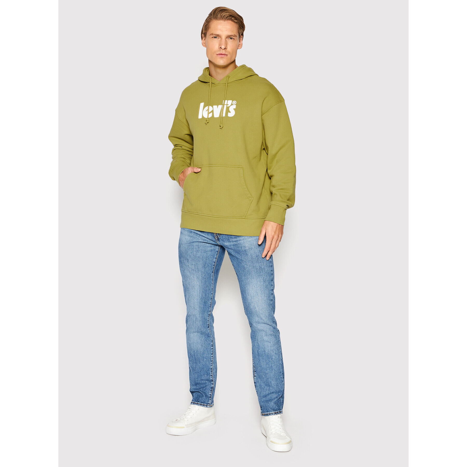 Levi's® Bluză Graphic 38479-0111 Verde Regular Fit - Pled.ro