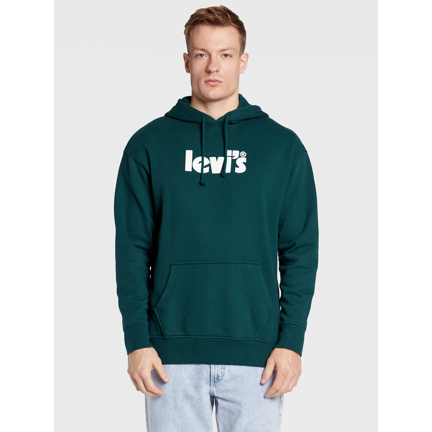 Levi's® Bluză Graphic 38479-0112 Verde Relaxed Fit - Pled.ro