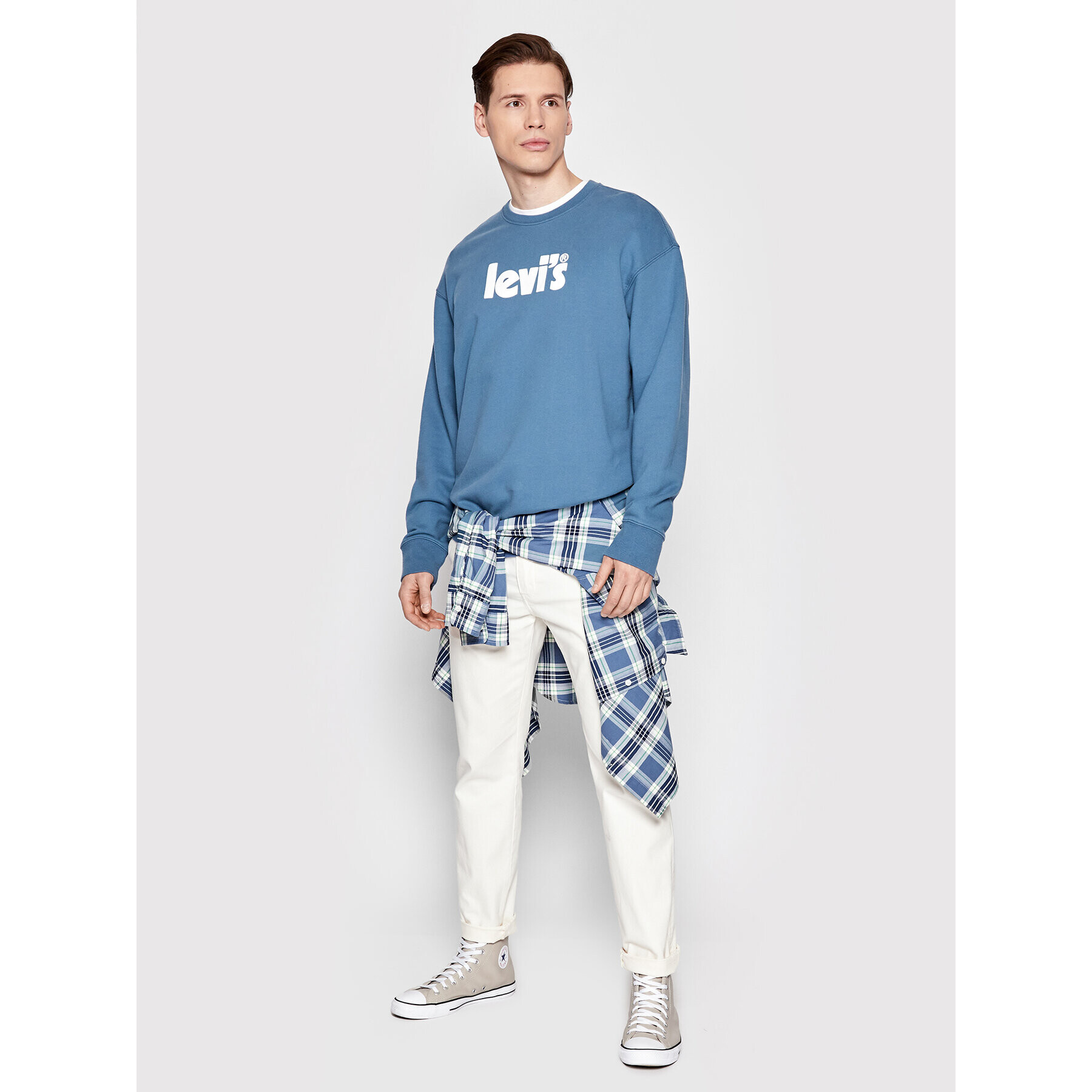 Levi's® Bluză Graphic 38712-0052 Albastru Regular Fit - Pled.ro