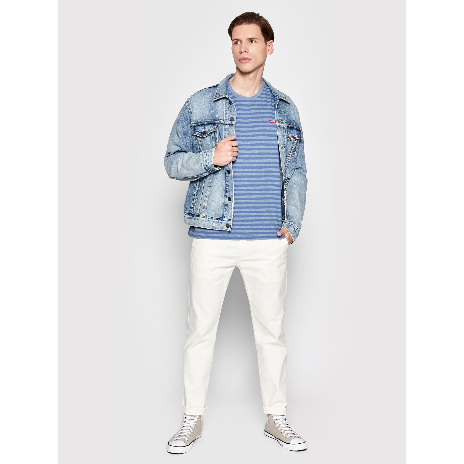 Levi's® Geacă de blugi The Trucker 72334-0628 Albastru Regular Fit - Pled.ro