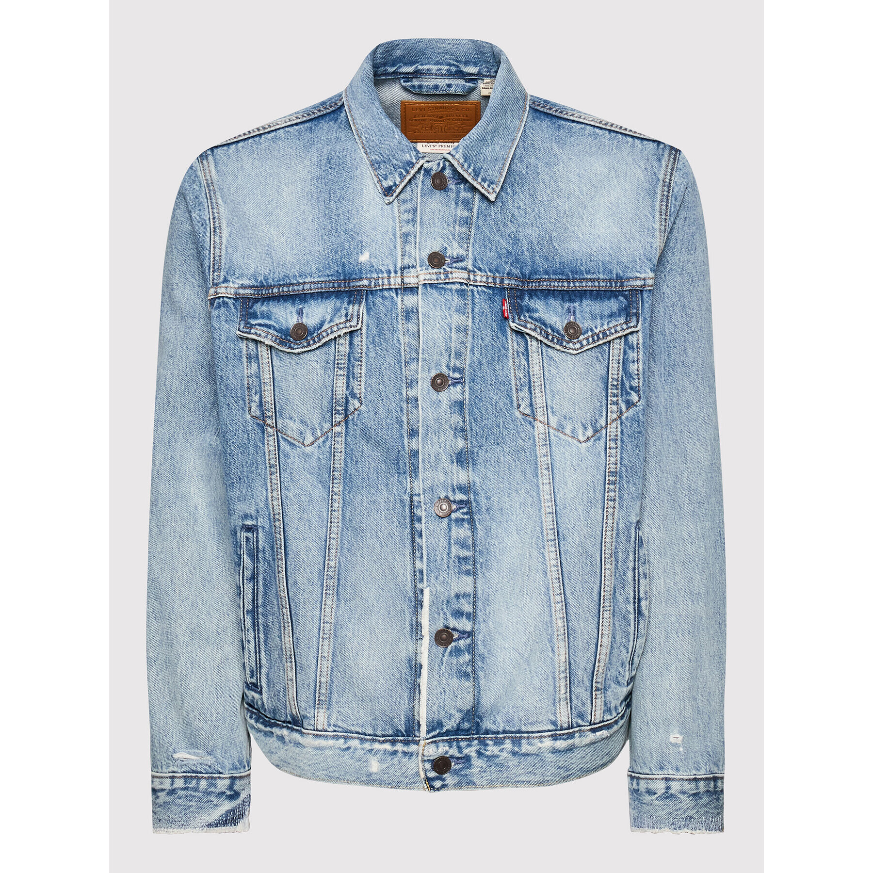 Levi's® Geacă de blugi The Trucker 72334-0628 Albastru Regular Fit - Pled.ro