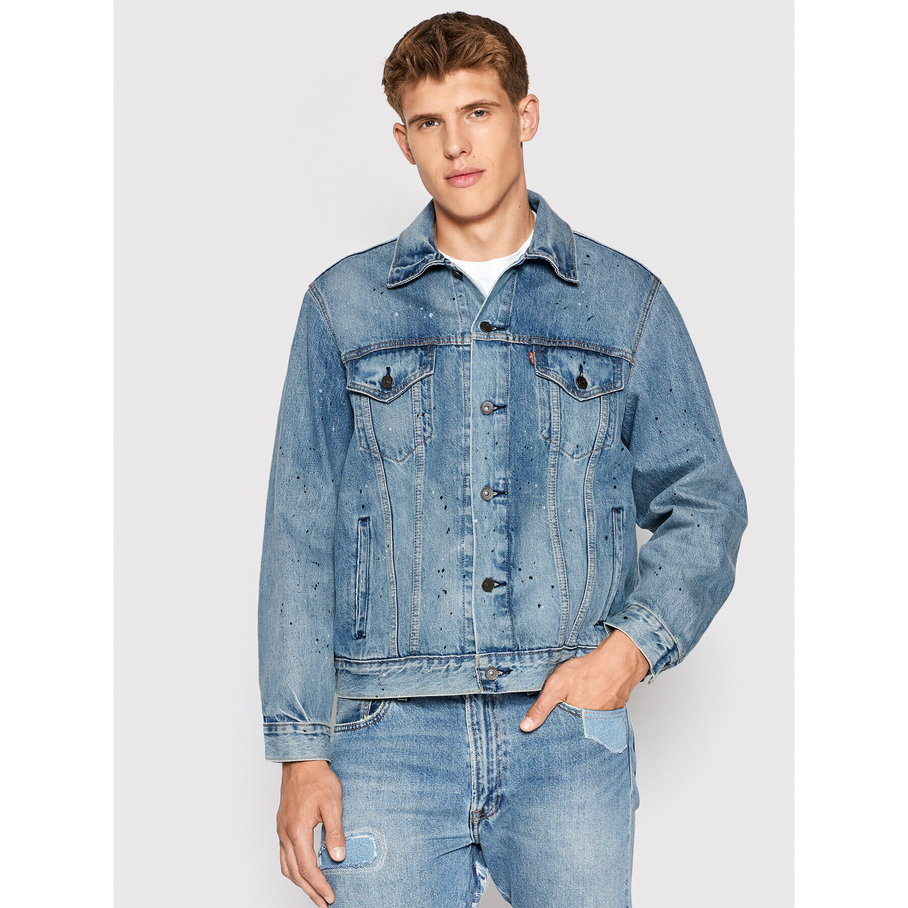 Levi's® Geacă de blugi Trucker 77380-0058 Albastru Vintage Fit - Pled.ro