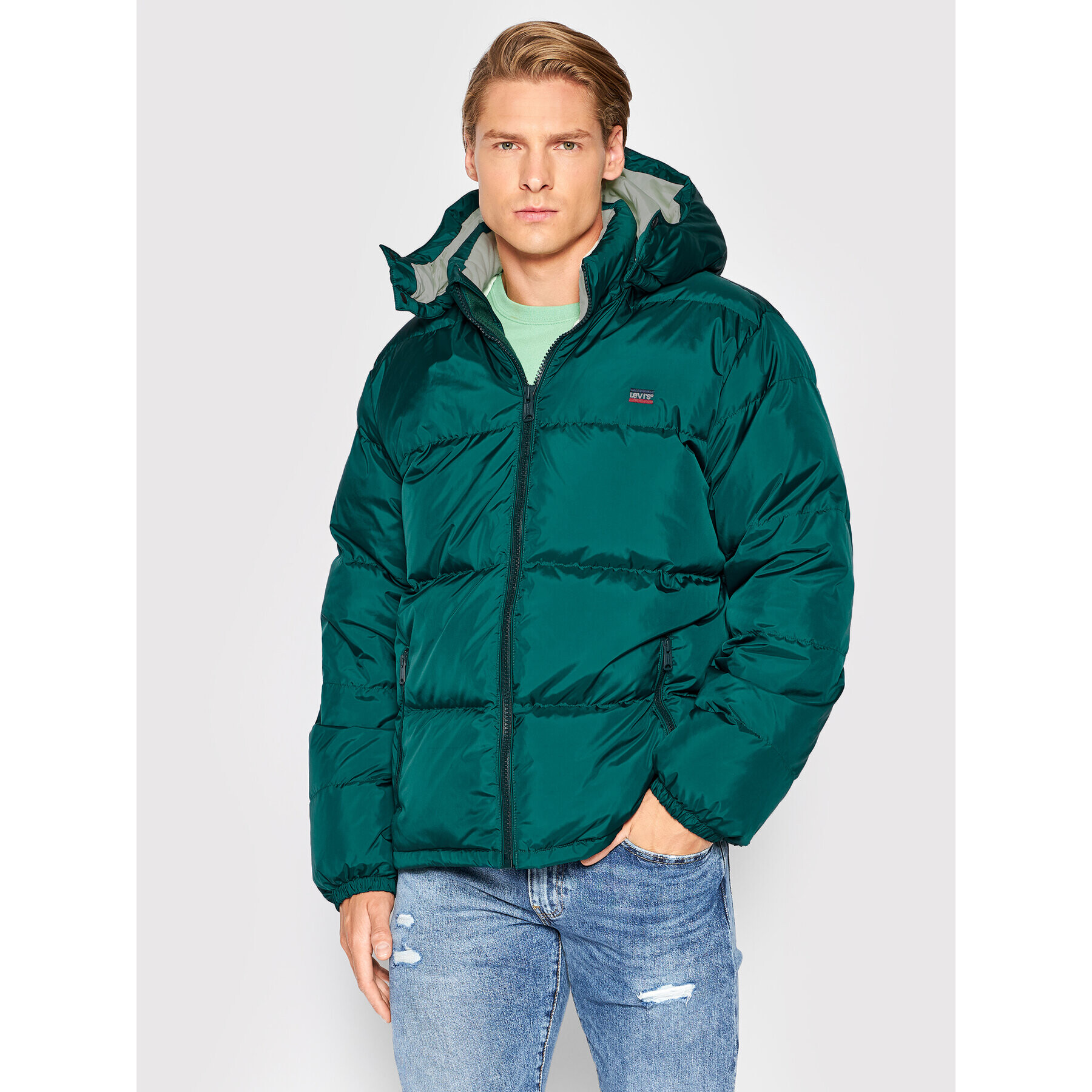 Levi's® Geacă din puf Fillmore 87537-0003 Verde Regular Fit - Pled.ro