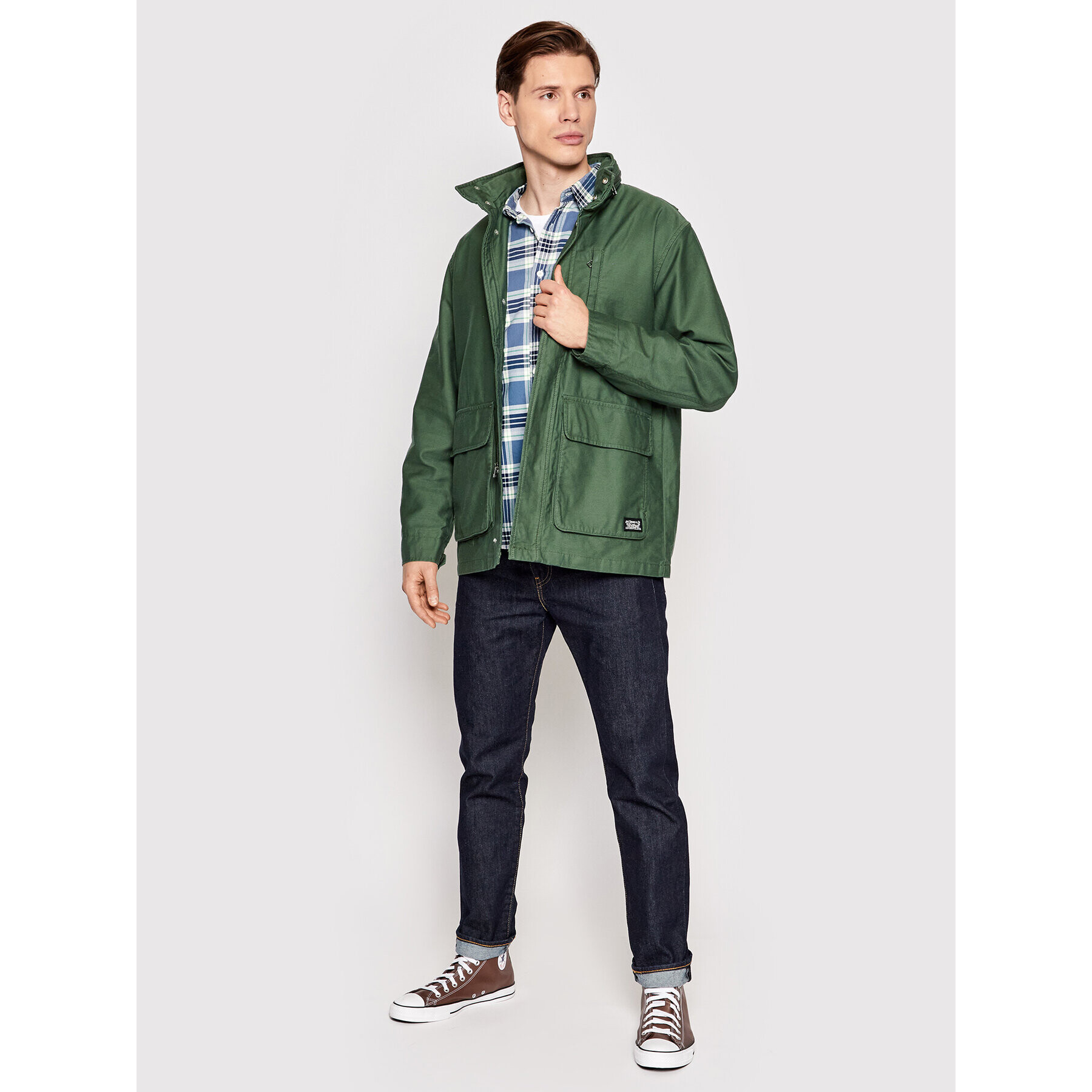 Levi's® Geacă Fulton Field A0677-0000 Verde Regular Fit - Pled.ro