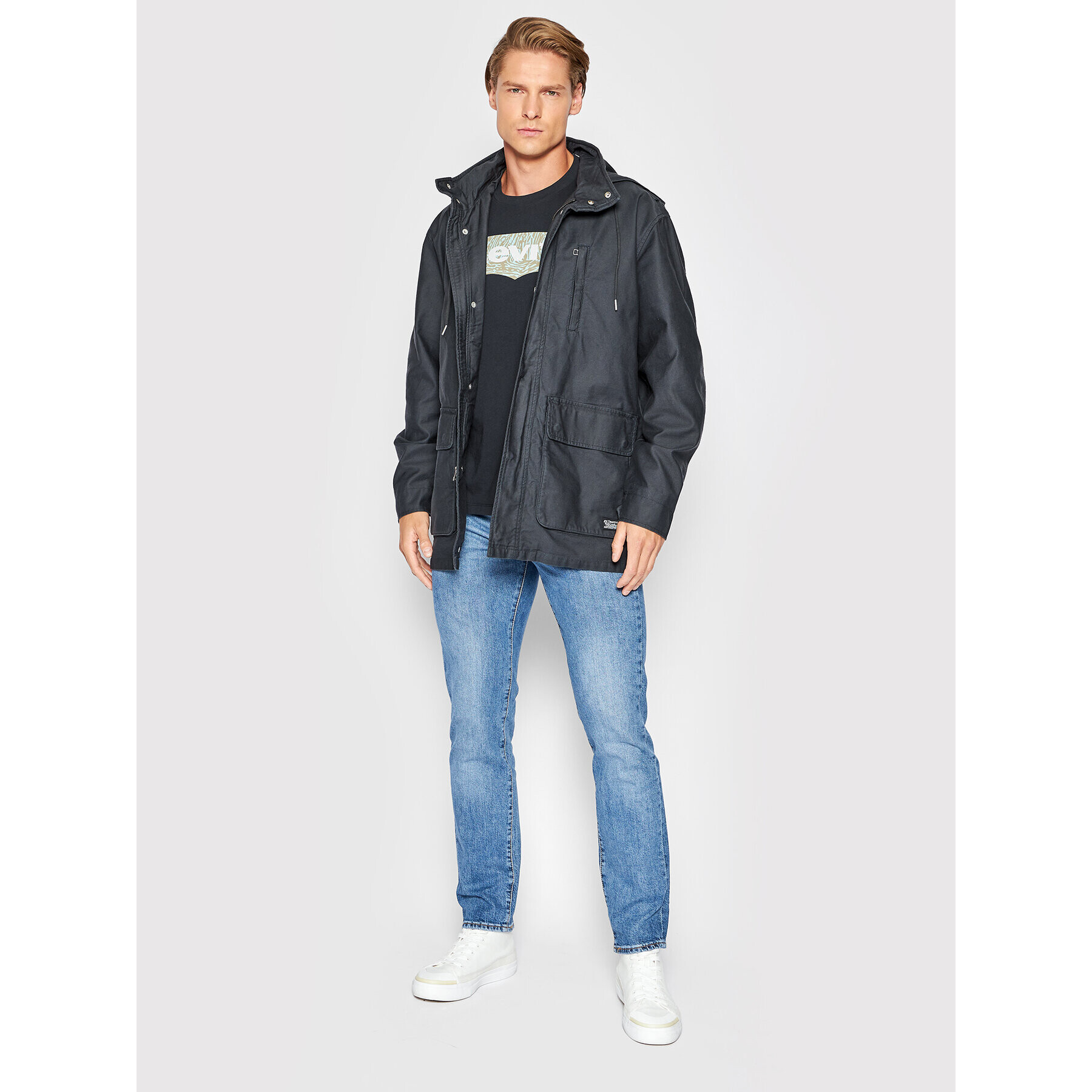 Levi's® Geacă Fulton Field A0677-0003 Negru Regular Fit - Pled.ro