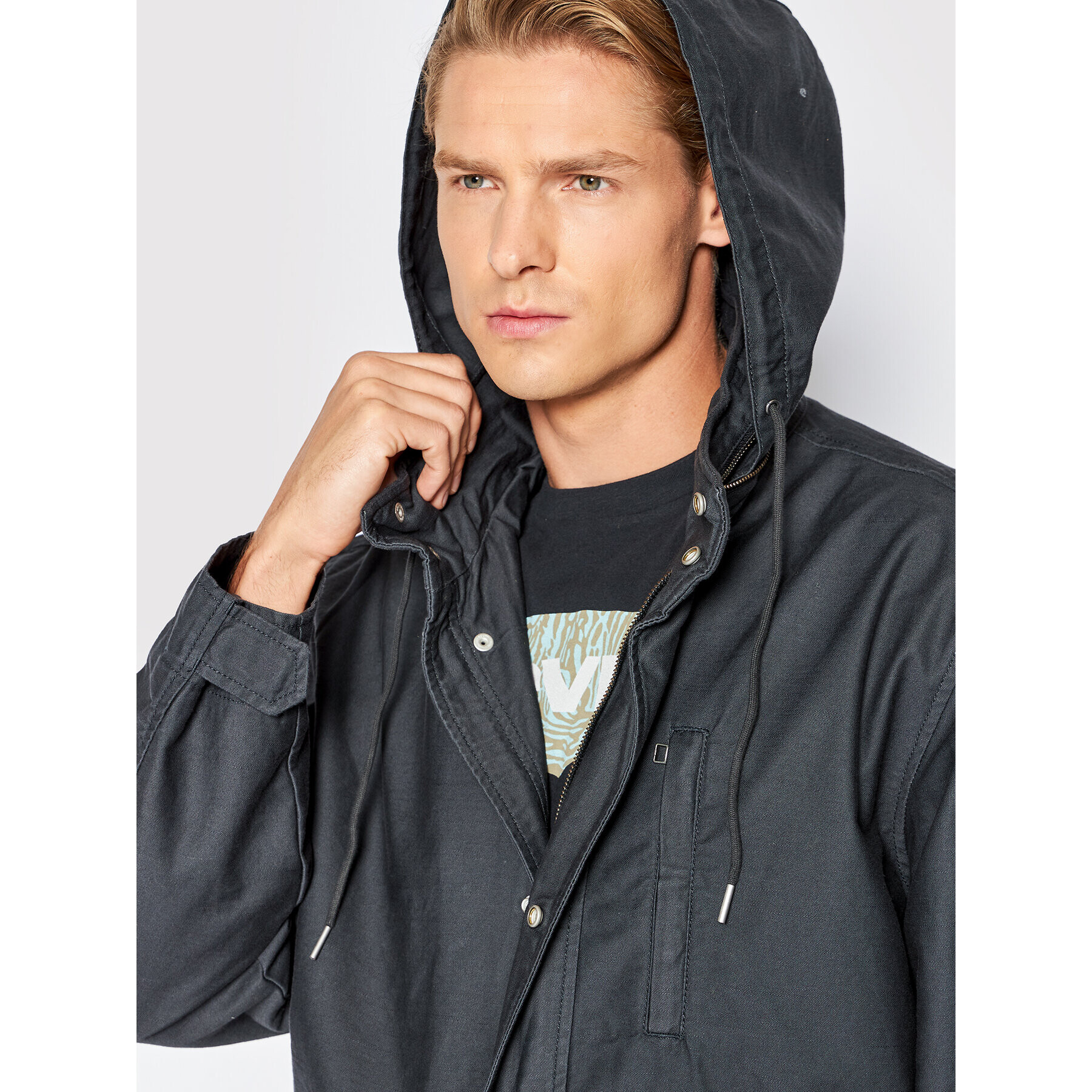 Levi's® Geacă Fulton Field A0677-0003 Negru Regular Fit - Pled.ro