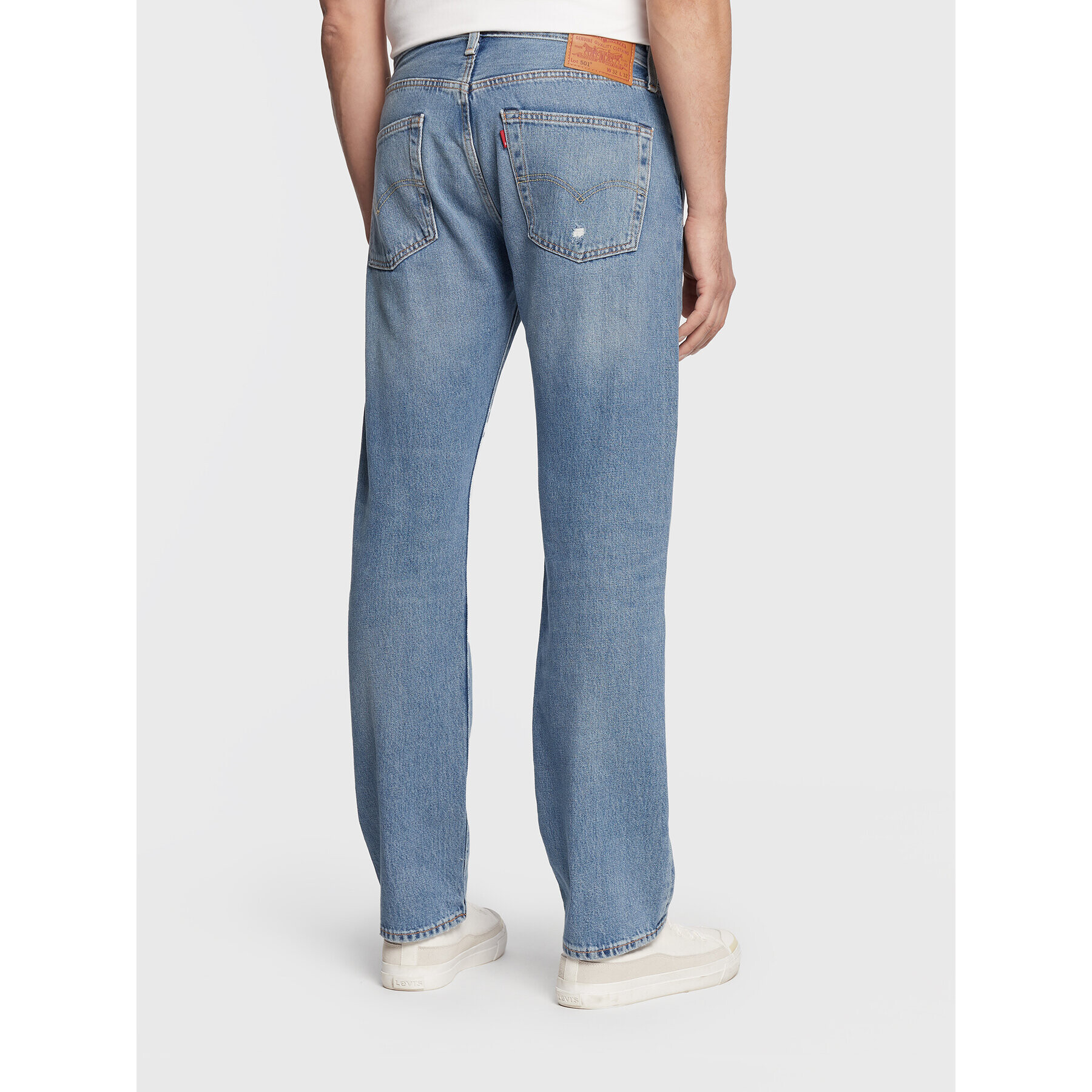 Levi's® Blugi 501® 00501-3345 Albastru Straight Leg - Pled.ro