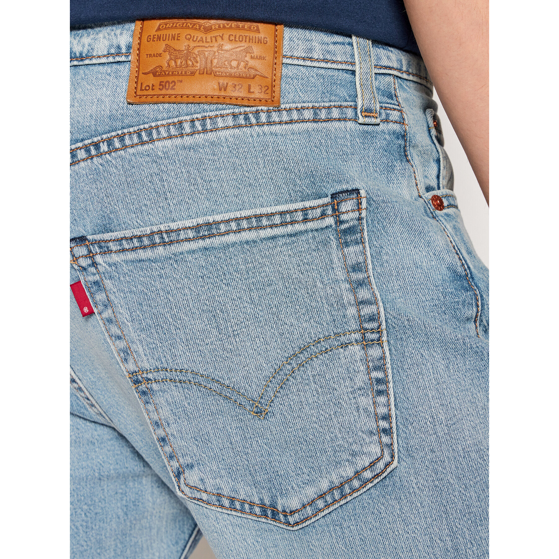 Levi's® Blugi 502™ 29507-1191 Albastru Taper Fit - Pled.ro