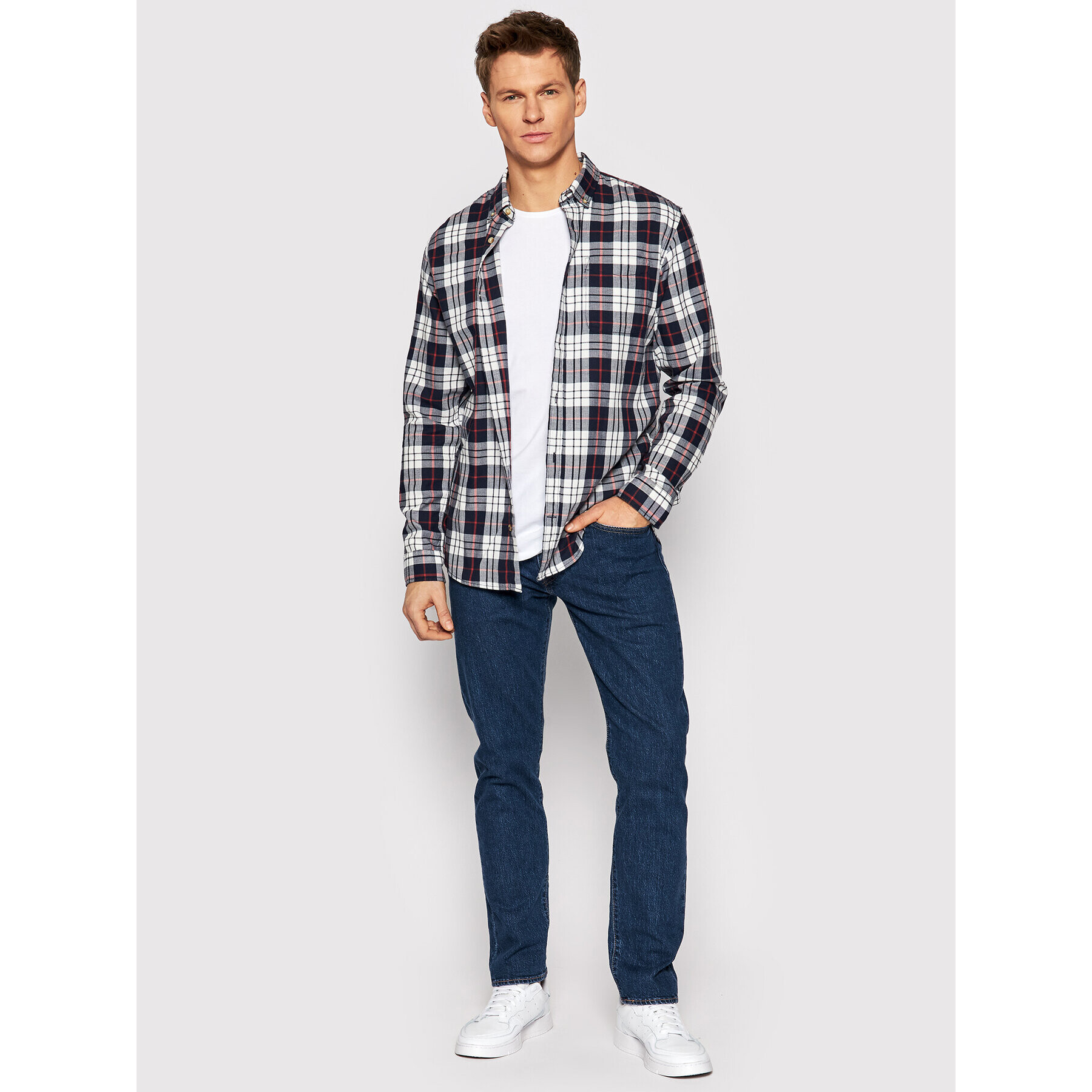 Levi's® Blugi 502™ 29507-1198 Bleumarin Taper Fit - Pled.ro