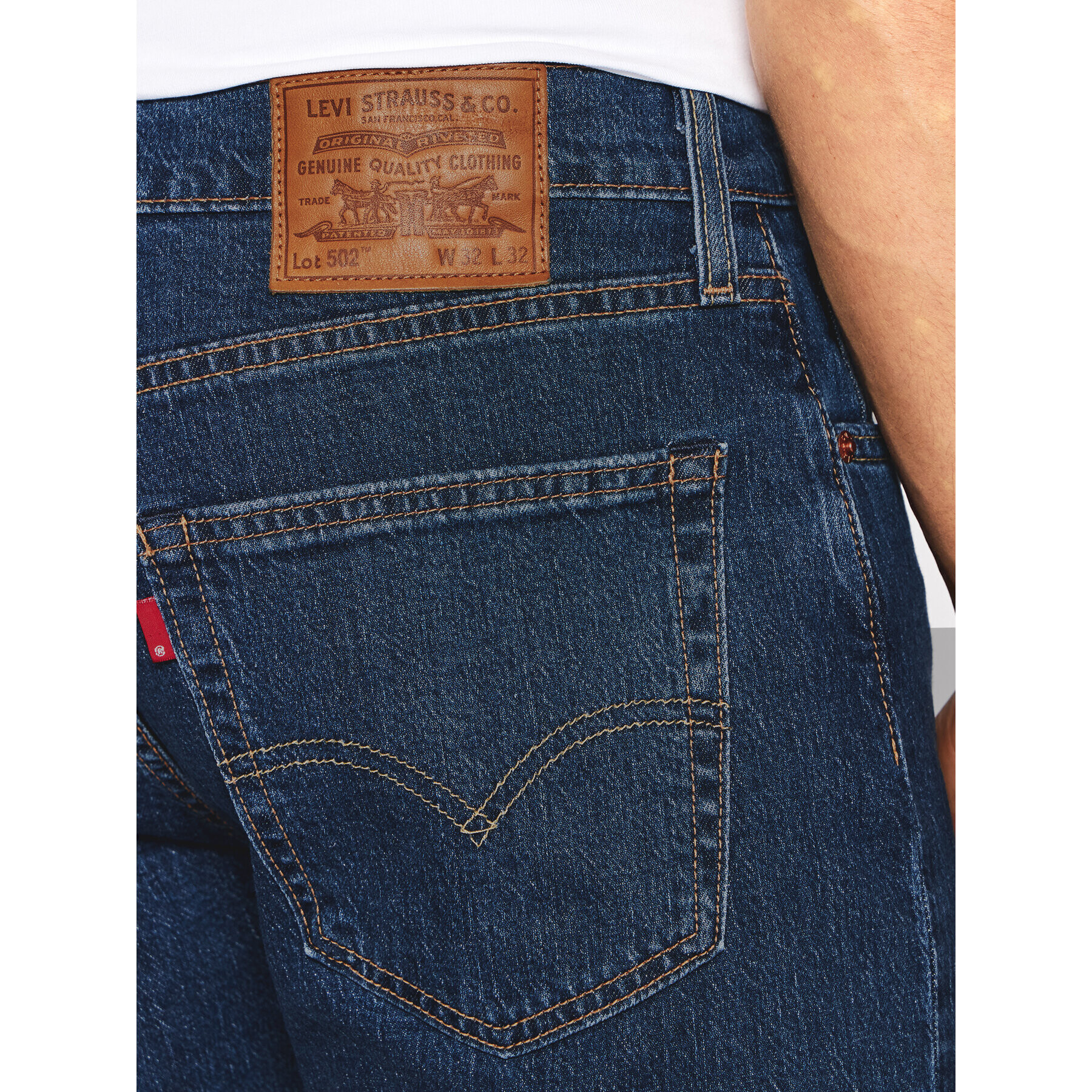 Levi's® Blugi 502™ 29507-1198 Bleumarin Taper Fit - Pled.ro