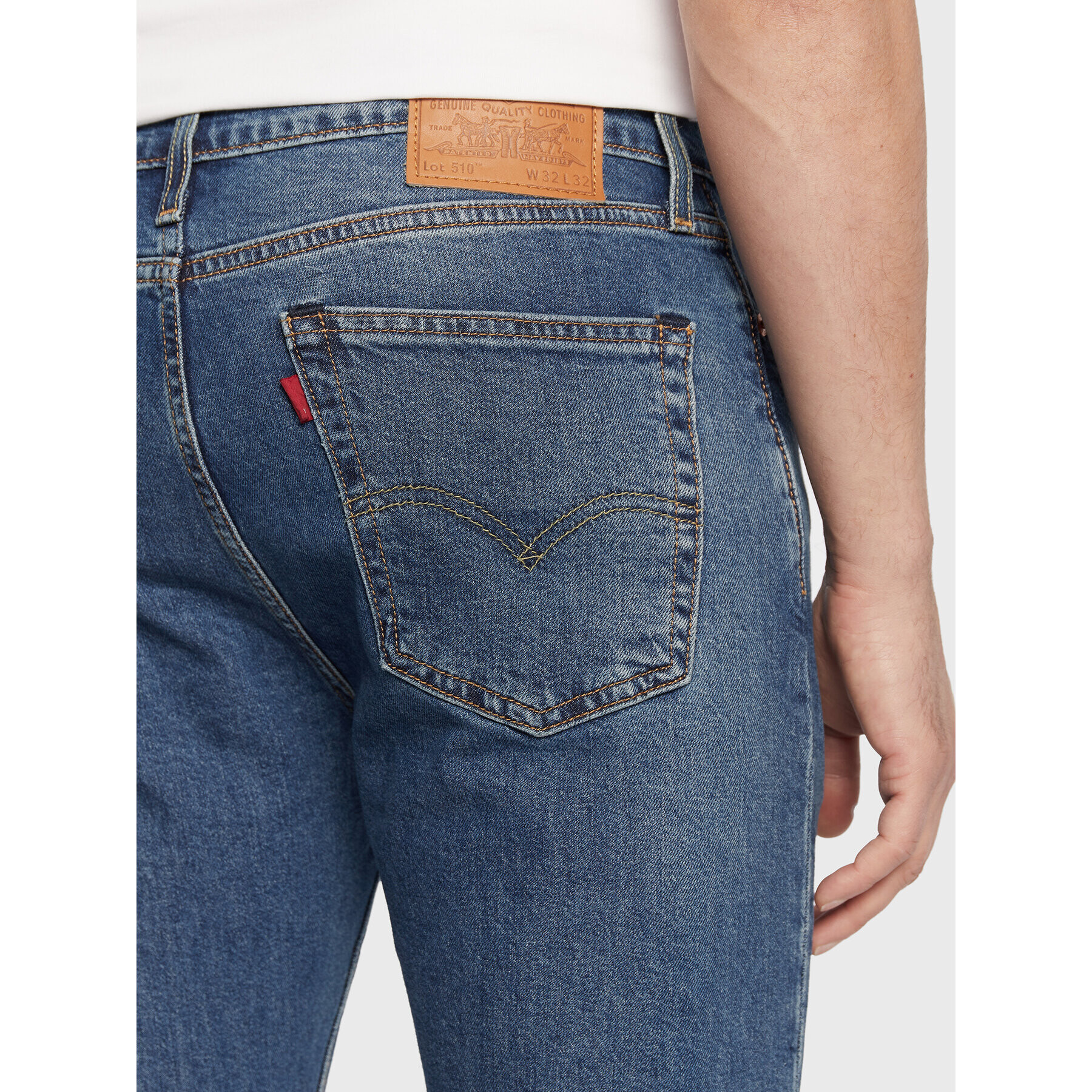 Levi's® Blugi 510™ 05510-1265 Albastru Skinny Fit - Pled.ro