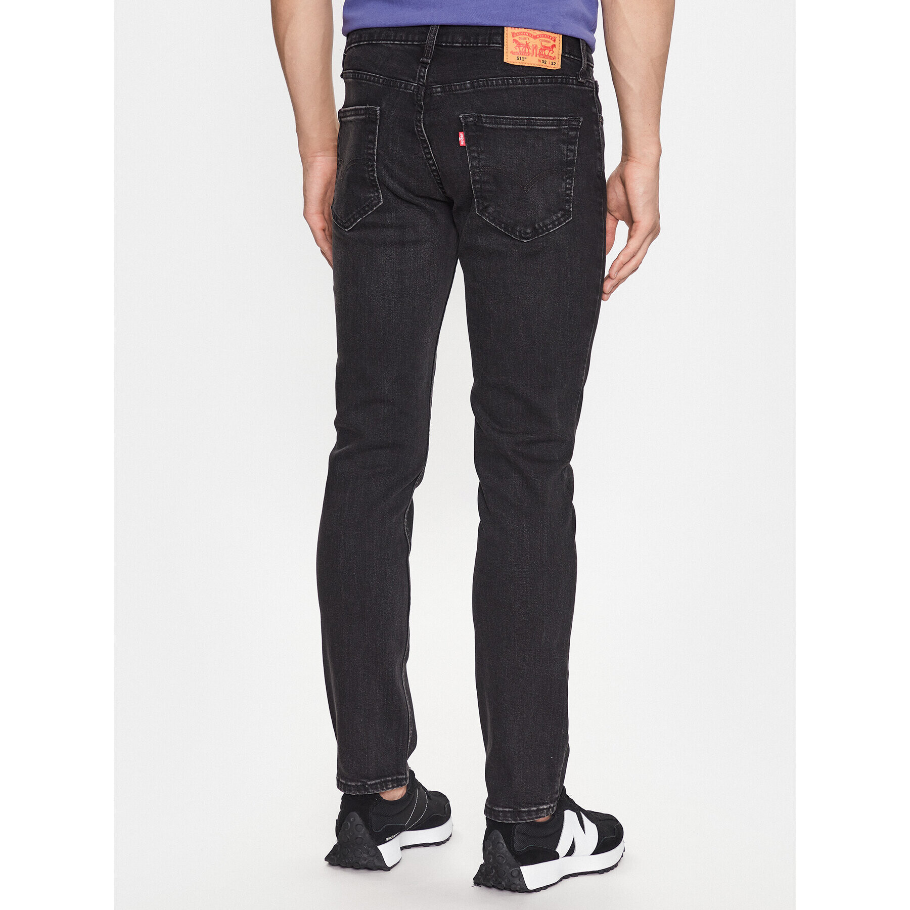 Levi's® Blugi 511 04511-5447 Negru Slim Fit - Pled.ro