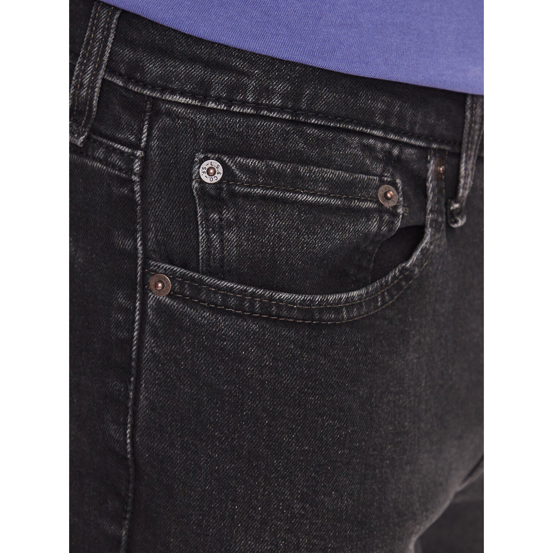 Levi's® Blugi 511 04511-5447 Negru Slim Fit - Pled.ro