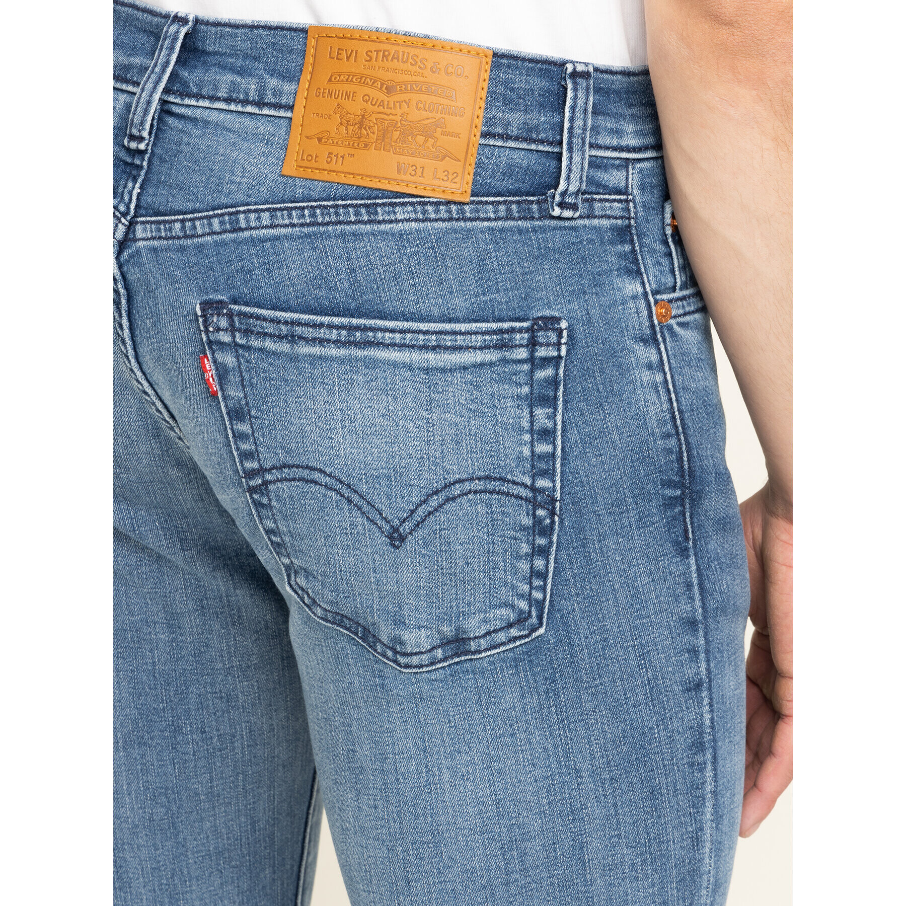 Levi's® Blugi 511™ 04511-4106 Albastru Slim Fit - Pled.ro