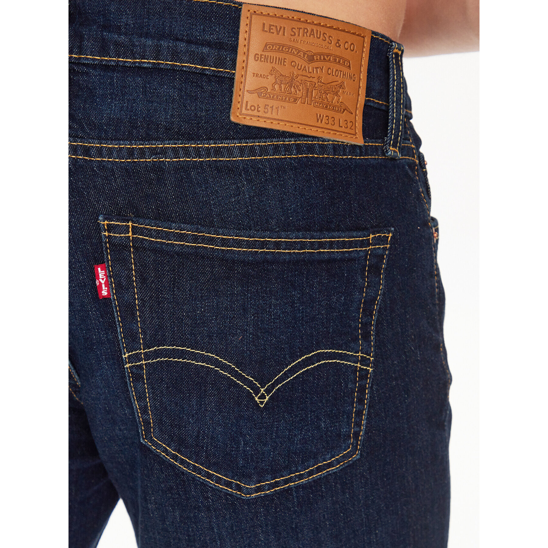 Levi's® Blugi 511™ 04511-4623 Bleumarin Slim Fit - Pled.ro