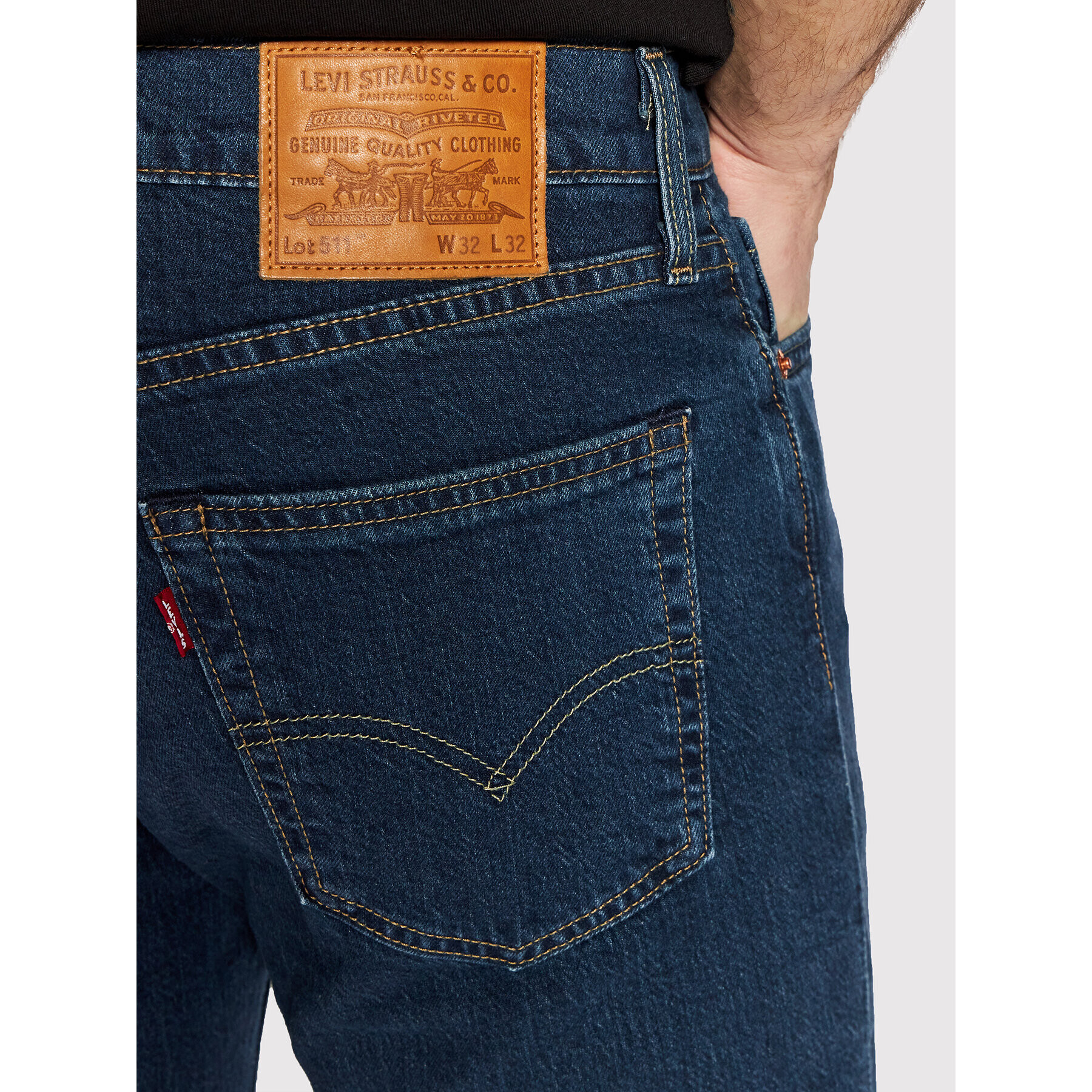 Levi's® Blugi 511™ 04511-5268 Bleumarin Slim Fit - Pled.ro