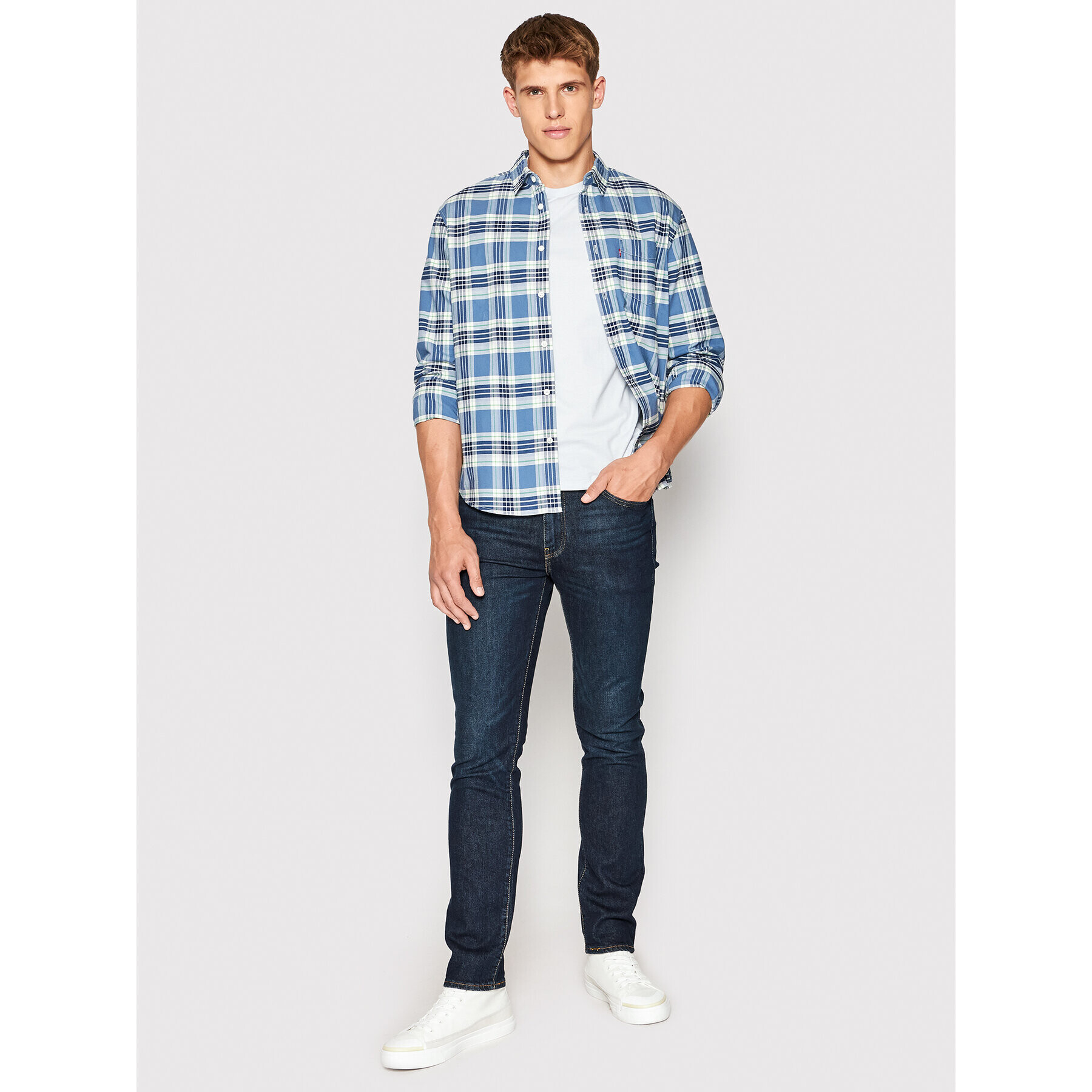 Levi's® Blugi 511™ 04511-5468 Bleumarin Slim Fit - Pled.ro