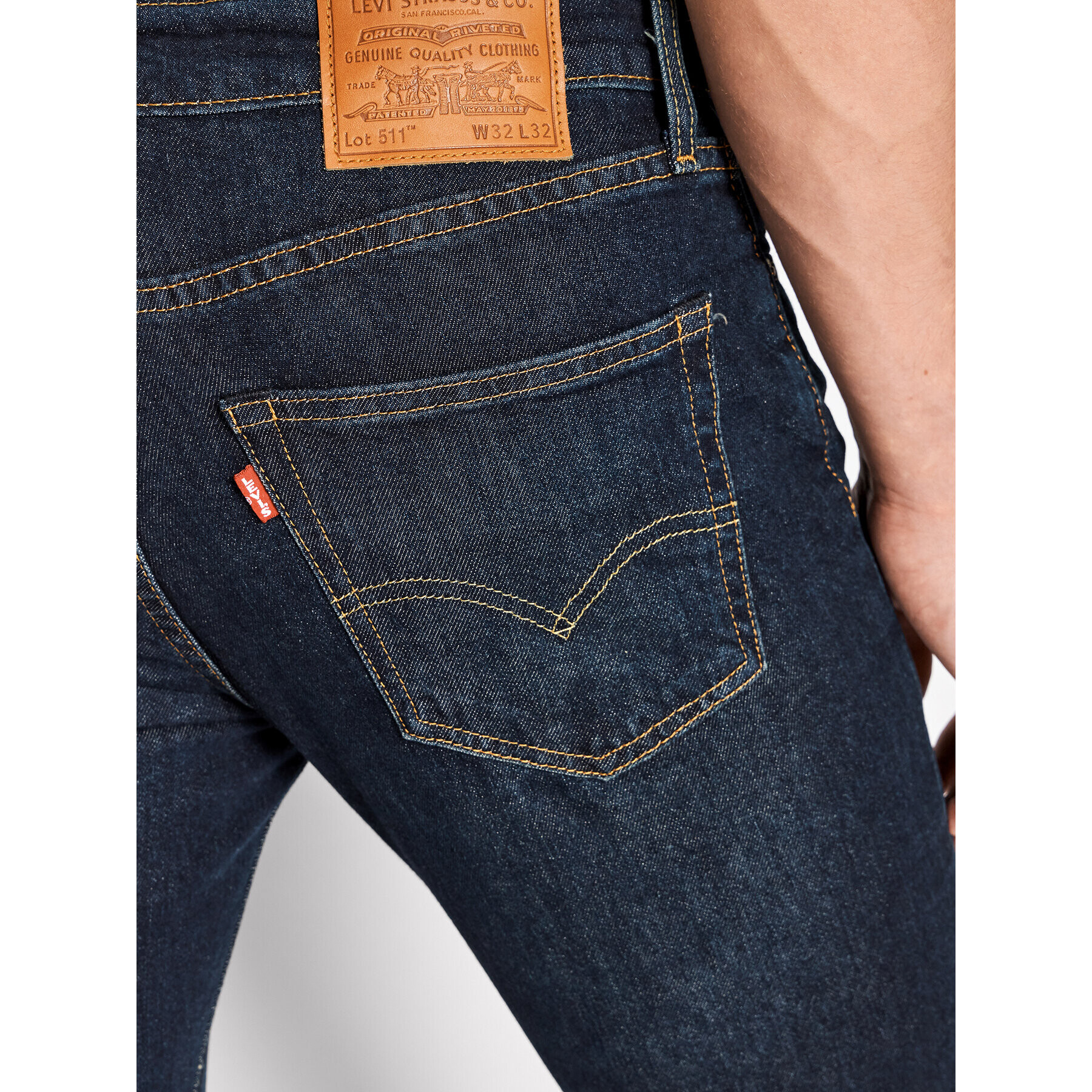 Levi's® Blugi 511™ 04511-5468 Bleumarin Slim Fit - Pled.ro