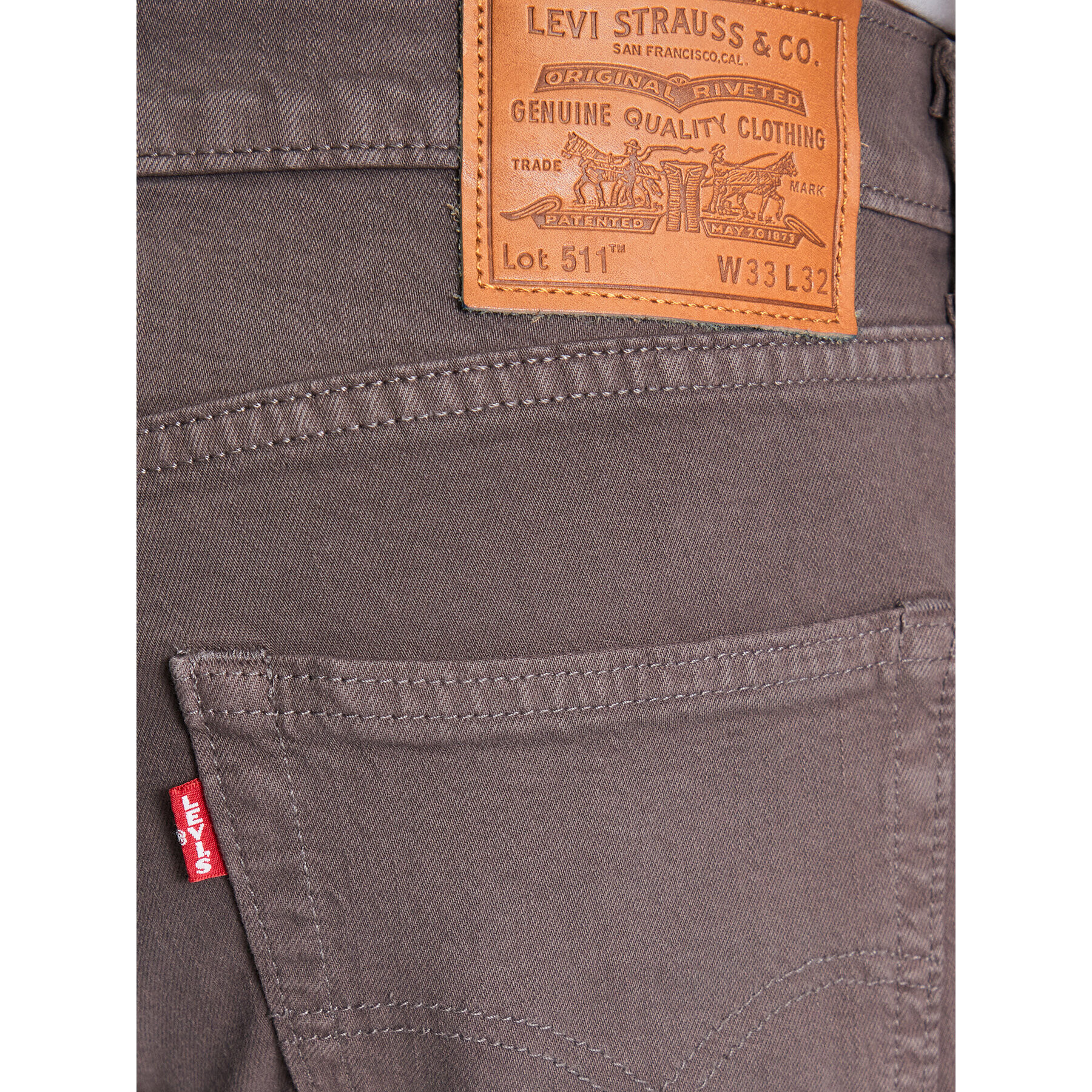 Levi's® Blugi 511™ 04511-5664 Gri Slim Fit - Pled.ro