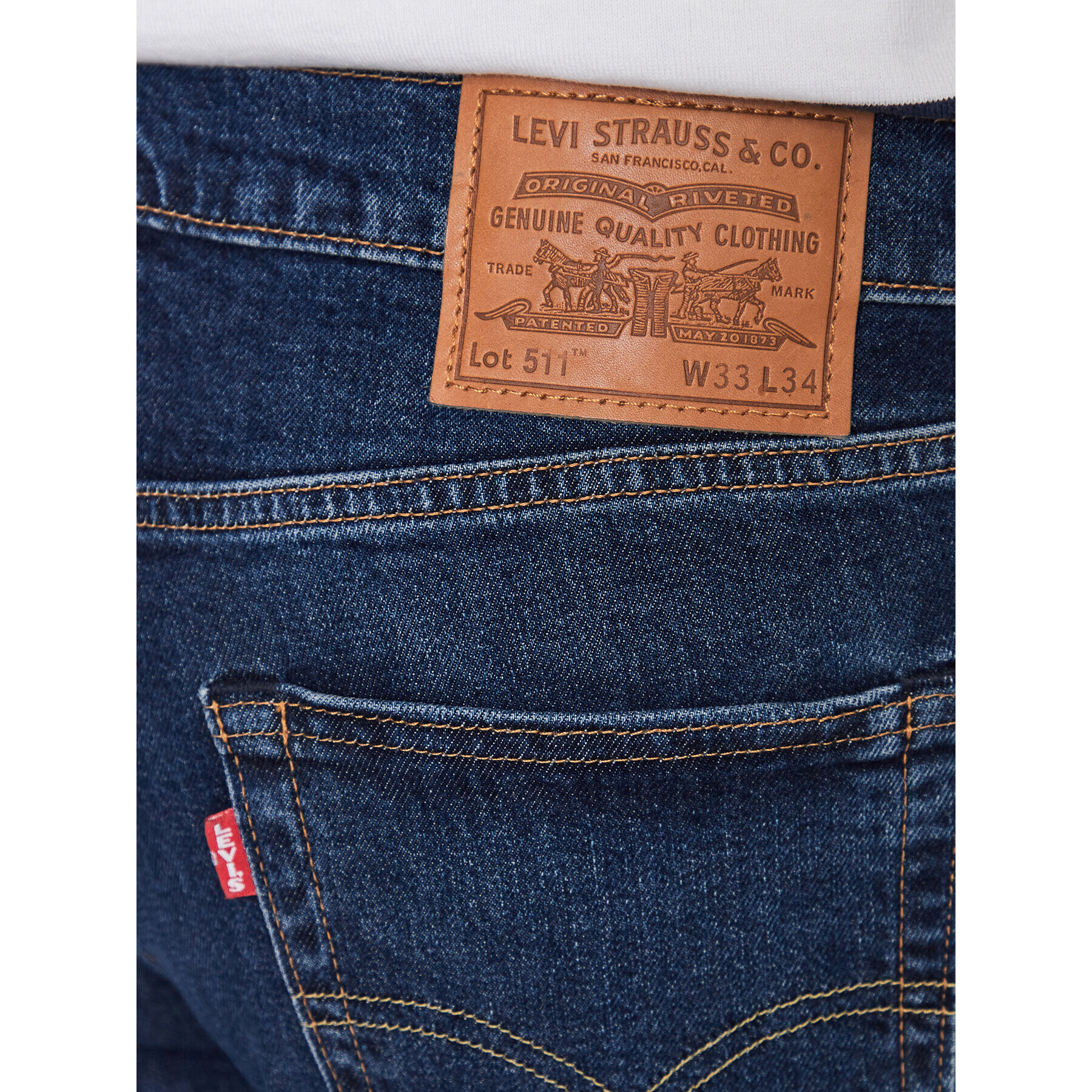 Levi's® Blugi 511™ 04511-5667 Bleumarin Slim Fit - Pled.ro