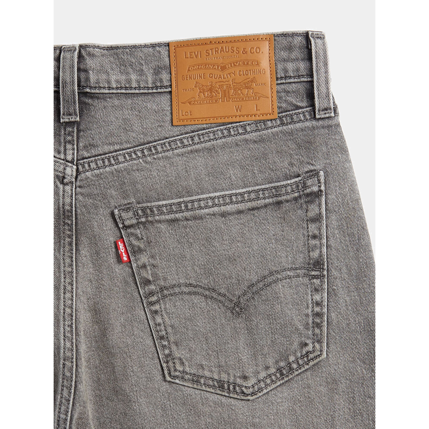 Levi's® Blugi 512™ 28833-1207 Gri Slim Taper Fit - Pled.ro