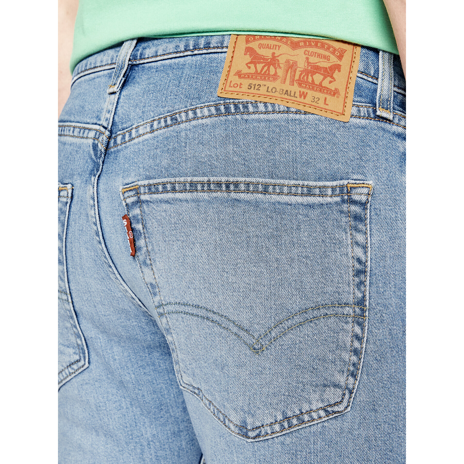 Levi's® Blugi 512™ 59437-0094 Albastru Slim Taper Fit - Pled.ro