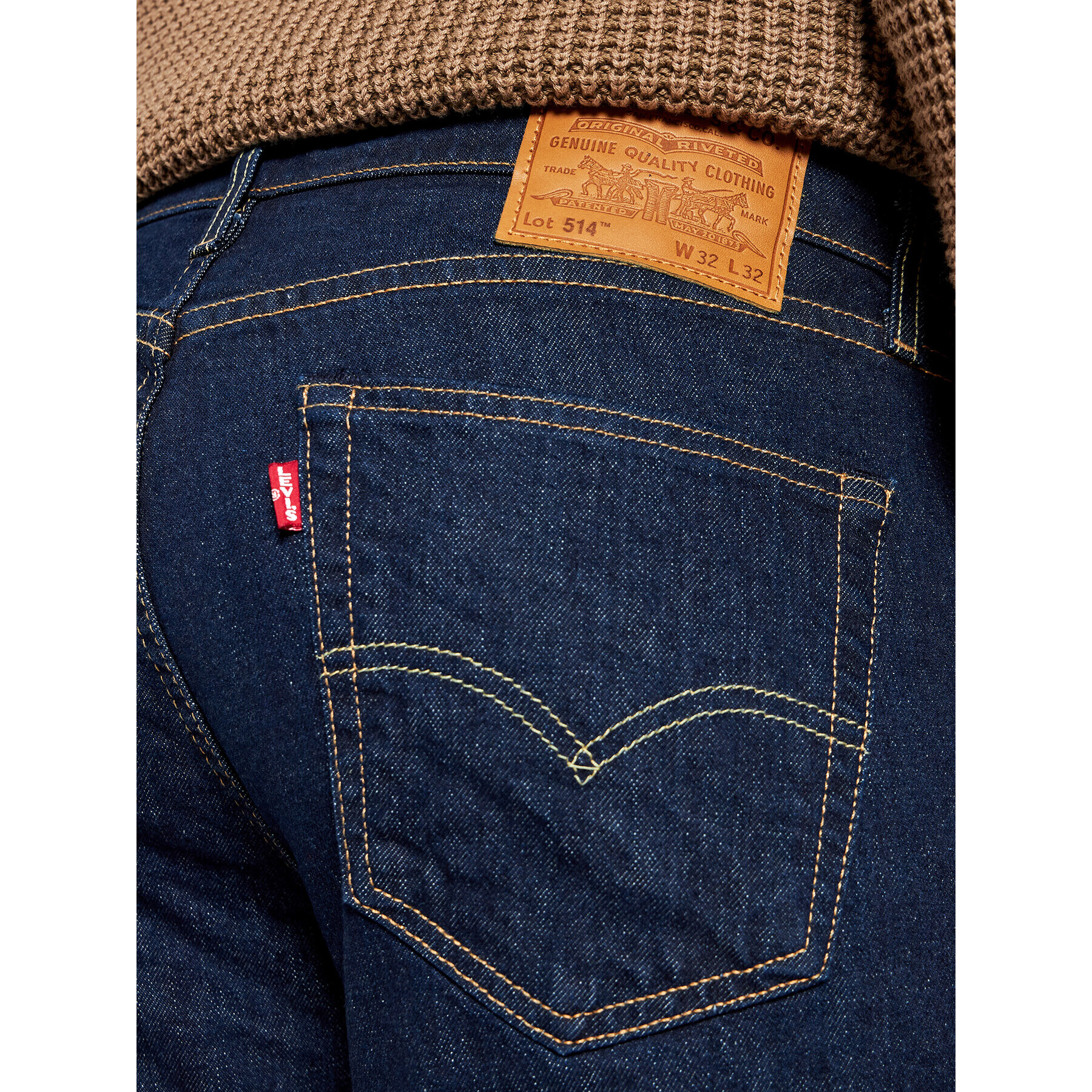 Levi's® Blugi 514™ 00514-1276 Bleumarin Regular Fit - Pled.ro