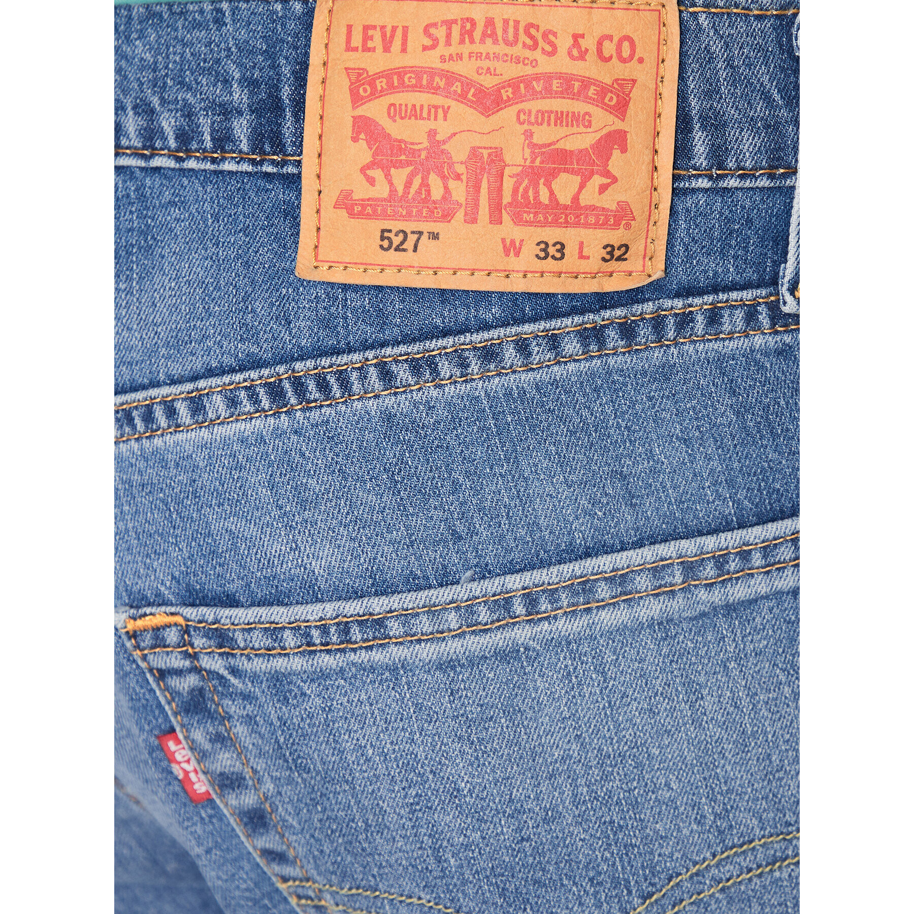 Levi's® Blugi 527™ 05527-0709 Albastru Slim Fit - Pled.ro