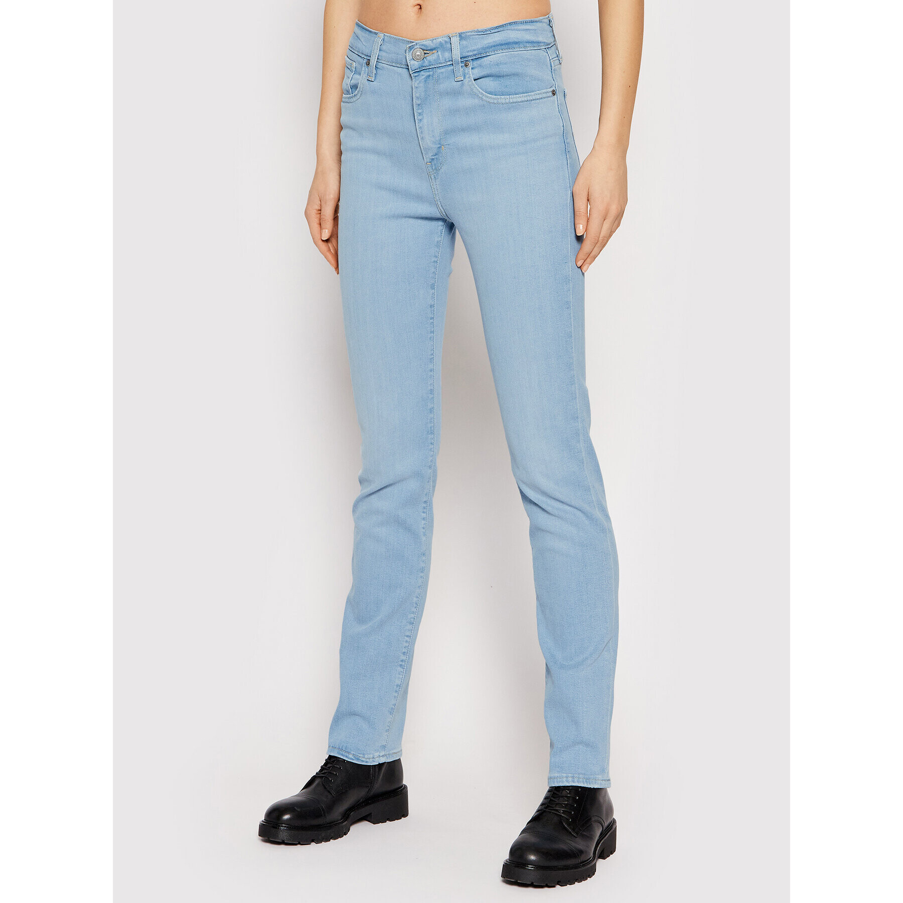 Levi's® Blugi 724™ High-Waisted 18883-0155 Albastru Slim Fit - Pled.ro