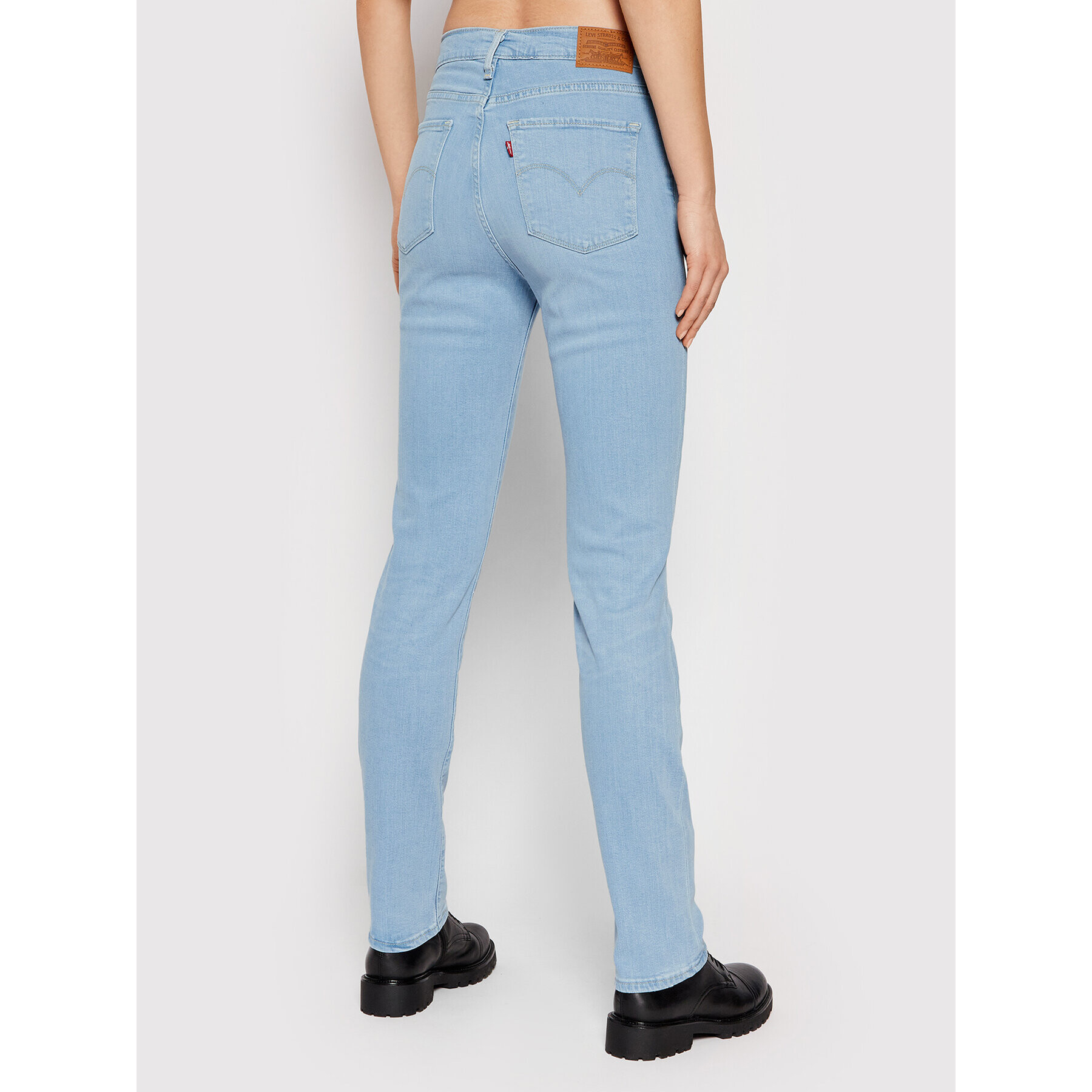 Levi's® Blugi 724™ High-Waisted 18883-0155 Albastru Slim Fit - Pled.ro