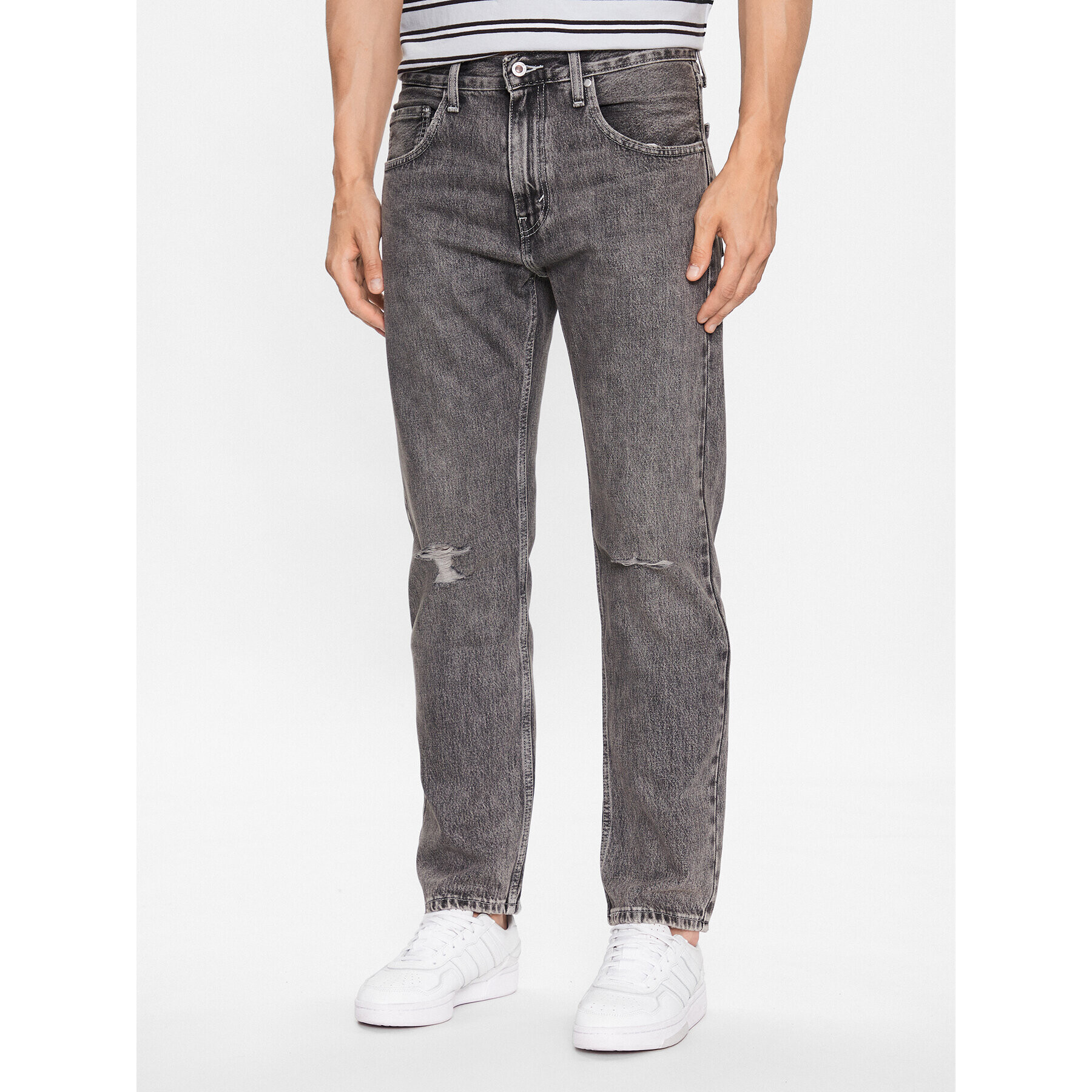 Levi's® Blugi Silver Tab A3666-0010 Gri Straight Fit - Pled.ro