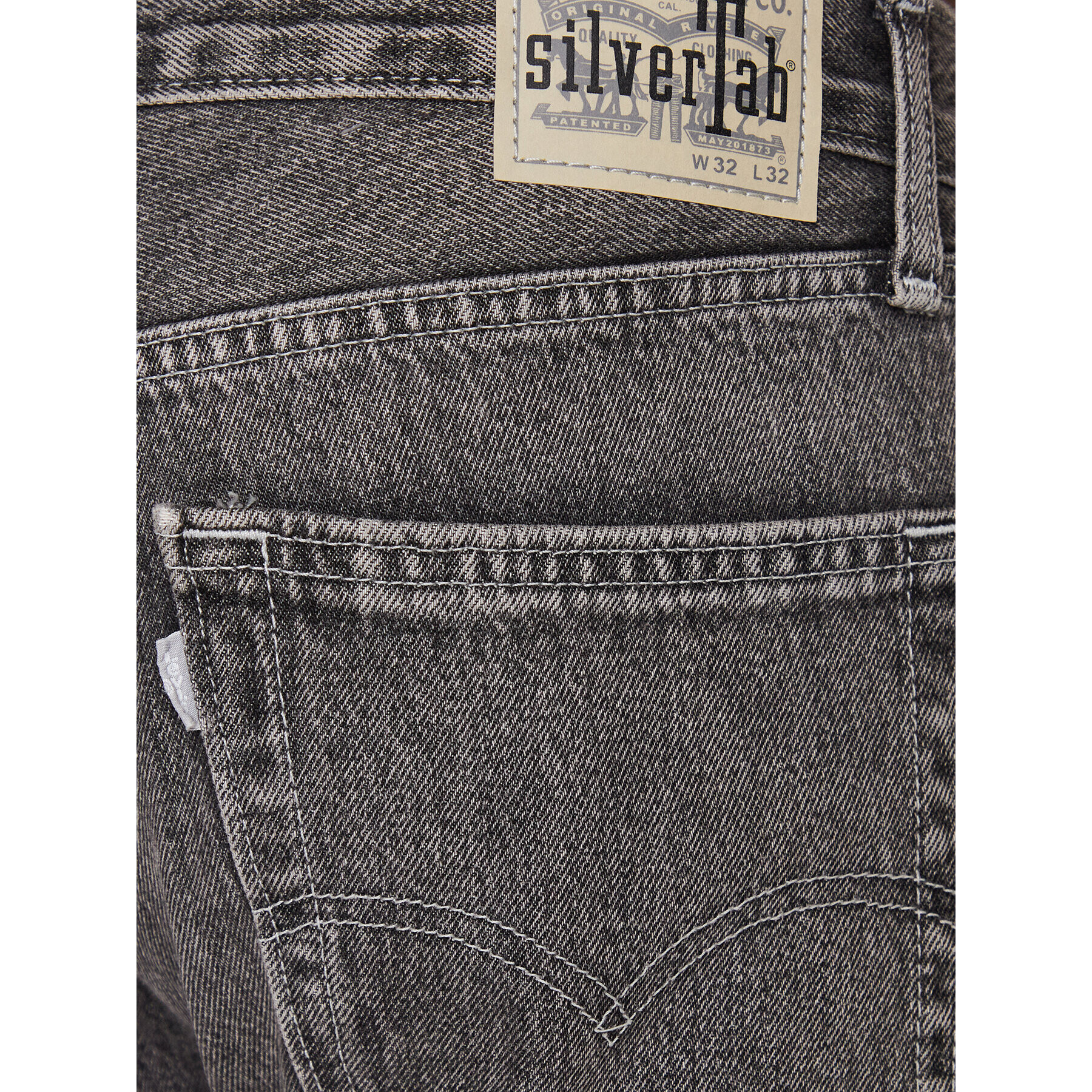 Levi's® Blugi Silver Tab A3666-0010 Gri Straight Fit - Pled.ro