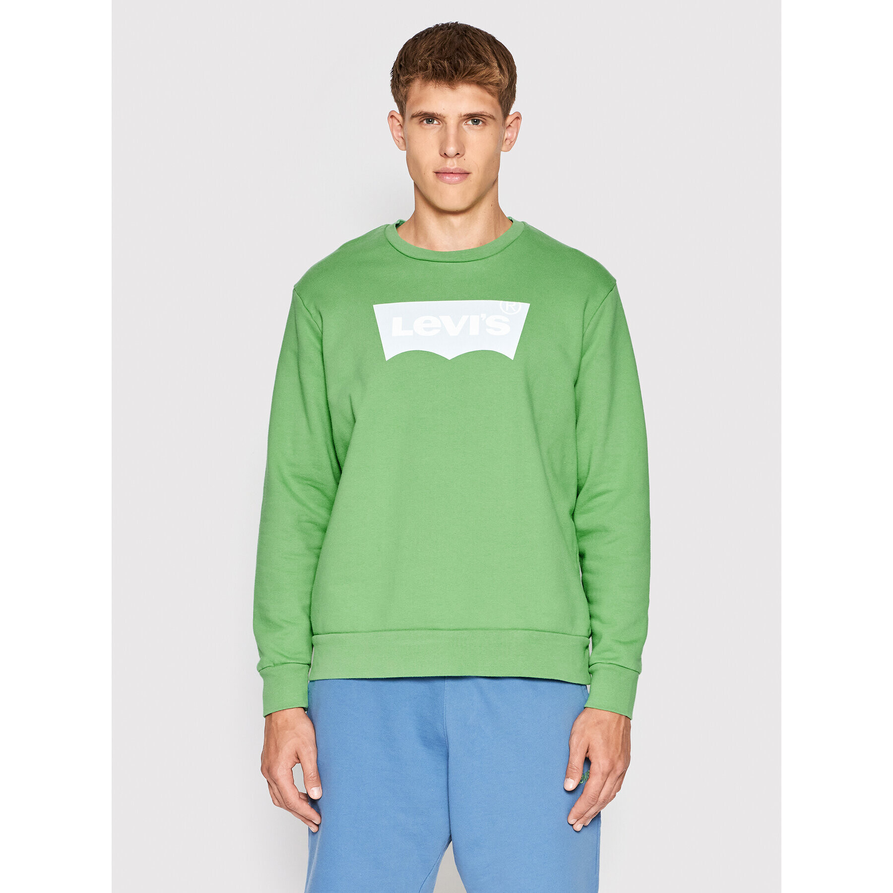 Levi's® Bluză Graphic 38423-0014 Verde Regular Fit - Pled.ro